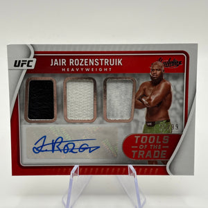 Jair Rozenstruik 2022 Chronicles UFC Tools of the Trade Auto Relic Patch /99 FRENLY BRICKS - Open 7 Days