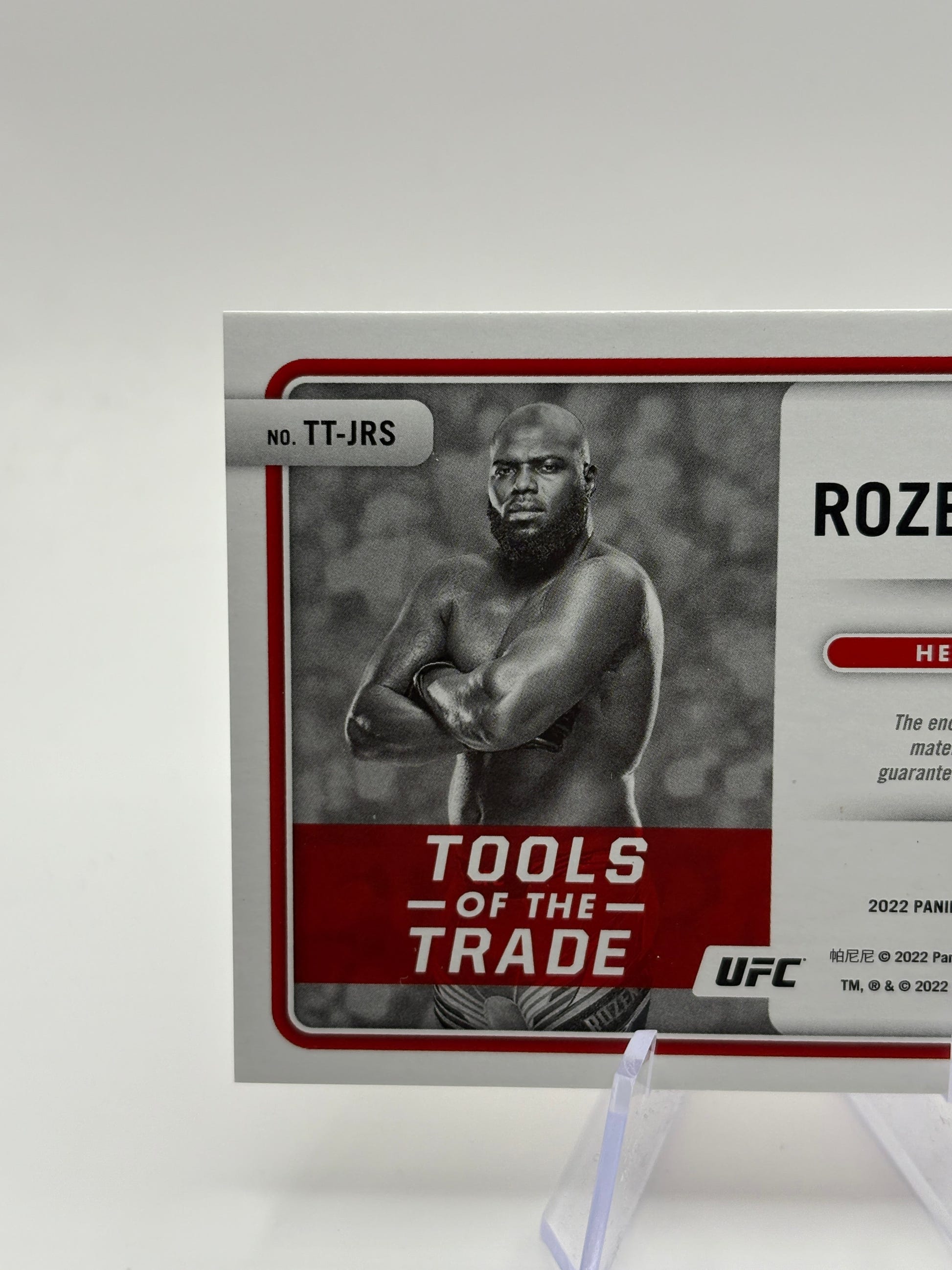 Jair Rozenstruik 2022 Chronicles UFC Tools of the Trade Auto Relic Patch /99 FRENLY BRICKS - Open 7 Days image 3