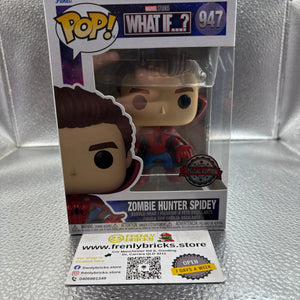 FUNKO Pop Vinyl Zombie Hunter Spidey Pop #947 FRENLY BRICKS - Open 7 Days