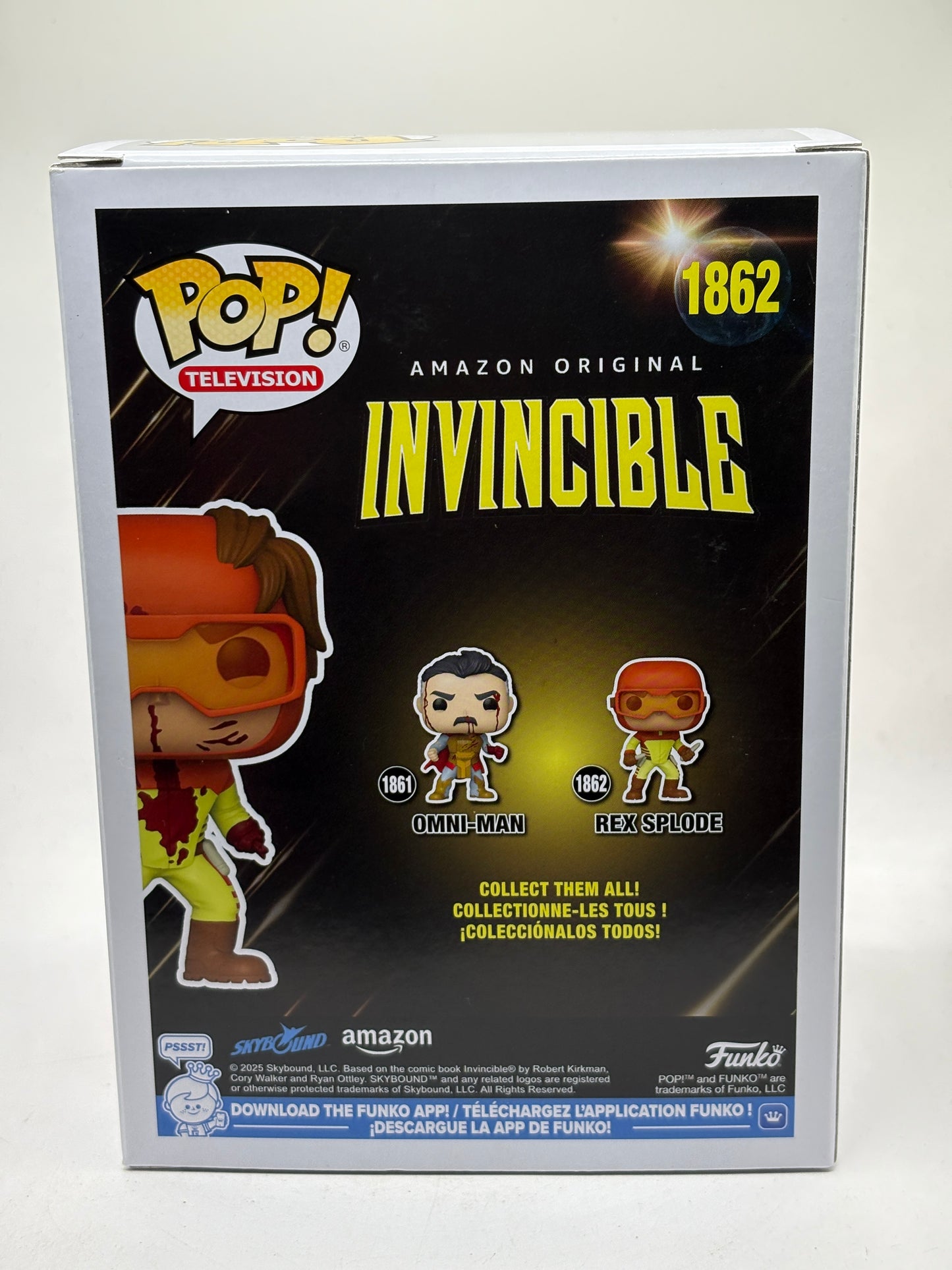 Funko POP! Television Invincible #1862 Rex Splode Limited Chase Edition