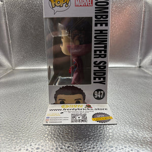 FUNKO Pop Vinyl Zombie Hunter Spidey Pop #947 FRENLY BRICKS - Open 7 Days