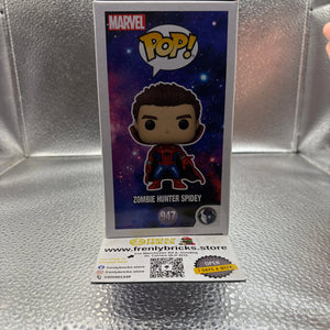 FUNKO Pop Vinyl Zombie Hunter Spidey Pop #947 FRENLY BRICKS - Open 7 Days