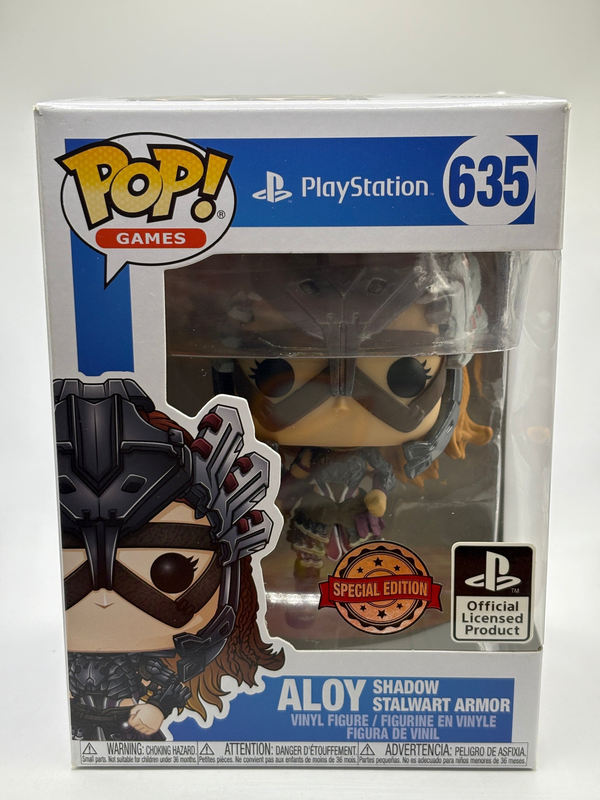 Funko POP! Games Playstation #635 Aloy Shadow Stalwart Armor Vinyl Figure FRENLY BRICKS - Open 7 Days