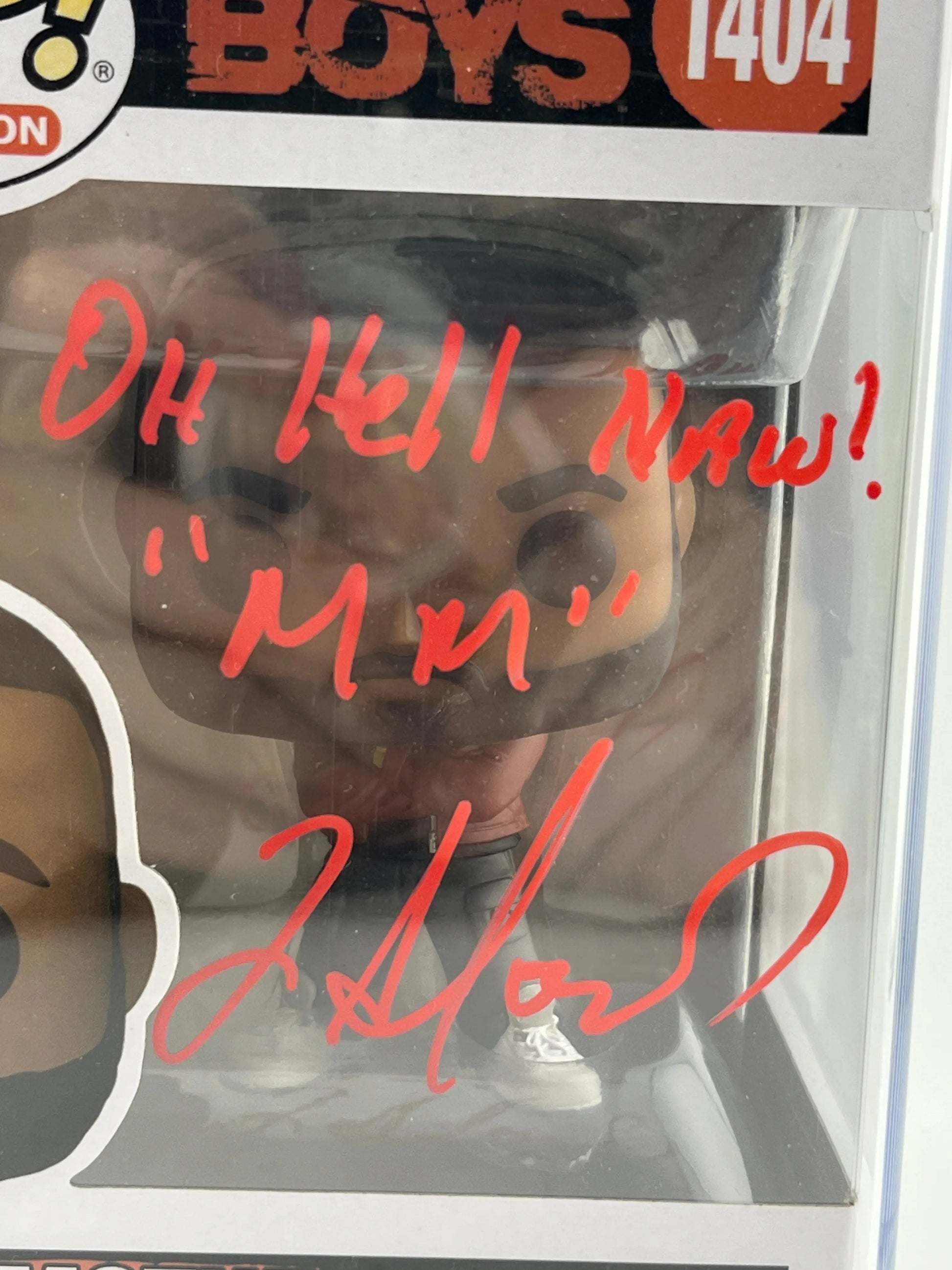 Funko POP Television The Boys Mothers Milk #1404 Autographed+ COA Vinyl Figure FRENLY BRICKS - Open 7 Days