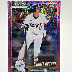 Shohei Ohtani 2026 Topps CONFETTI PINK Los Angeles Dodgers FRENLY BRICKS - Open 7 Days
