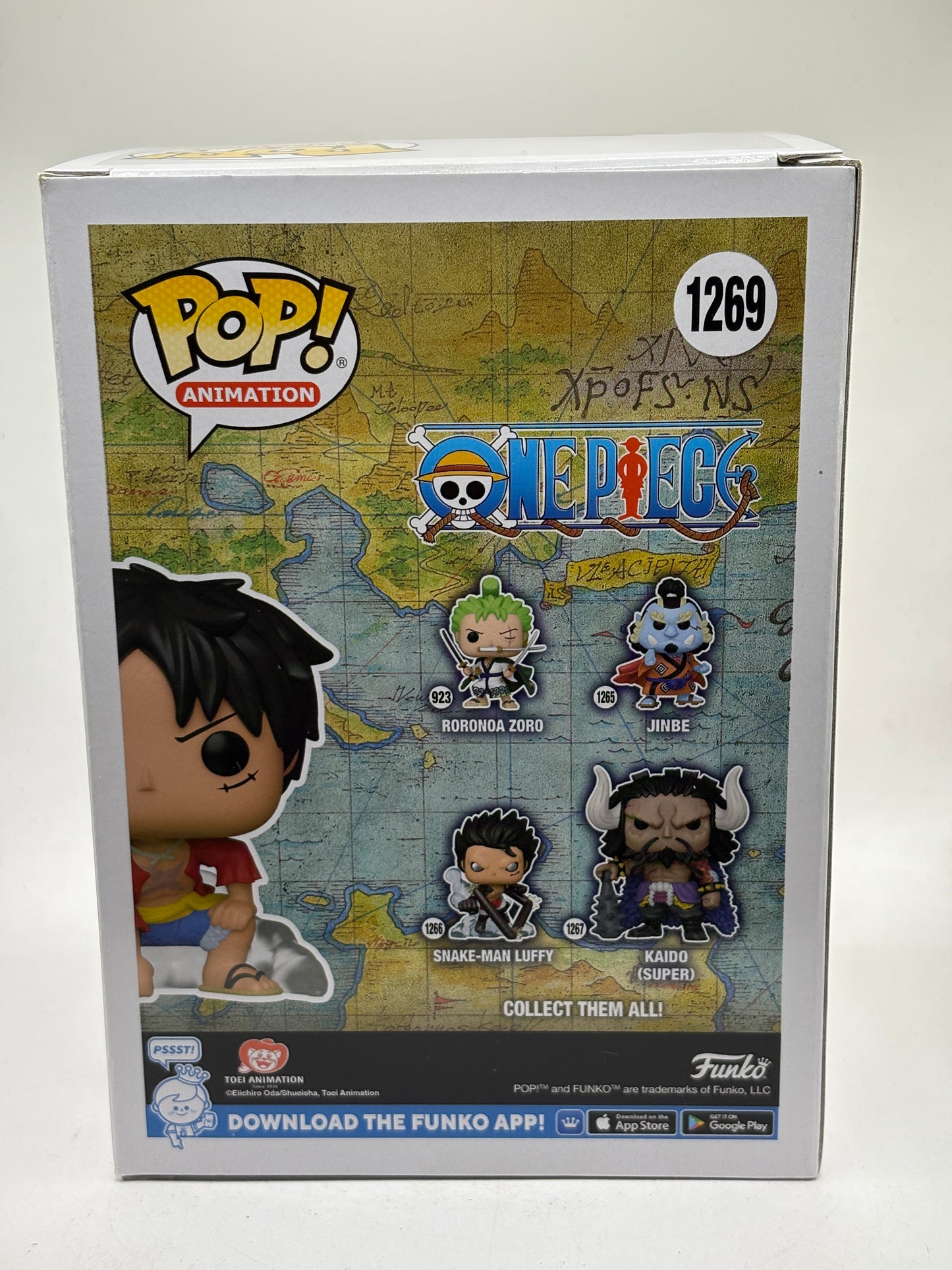 Funko POP! Animation One Piece #1269 Luffy Gear Two Limited Chase Edition (1)