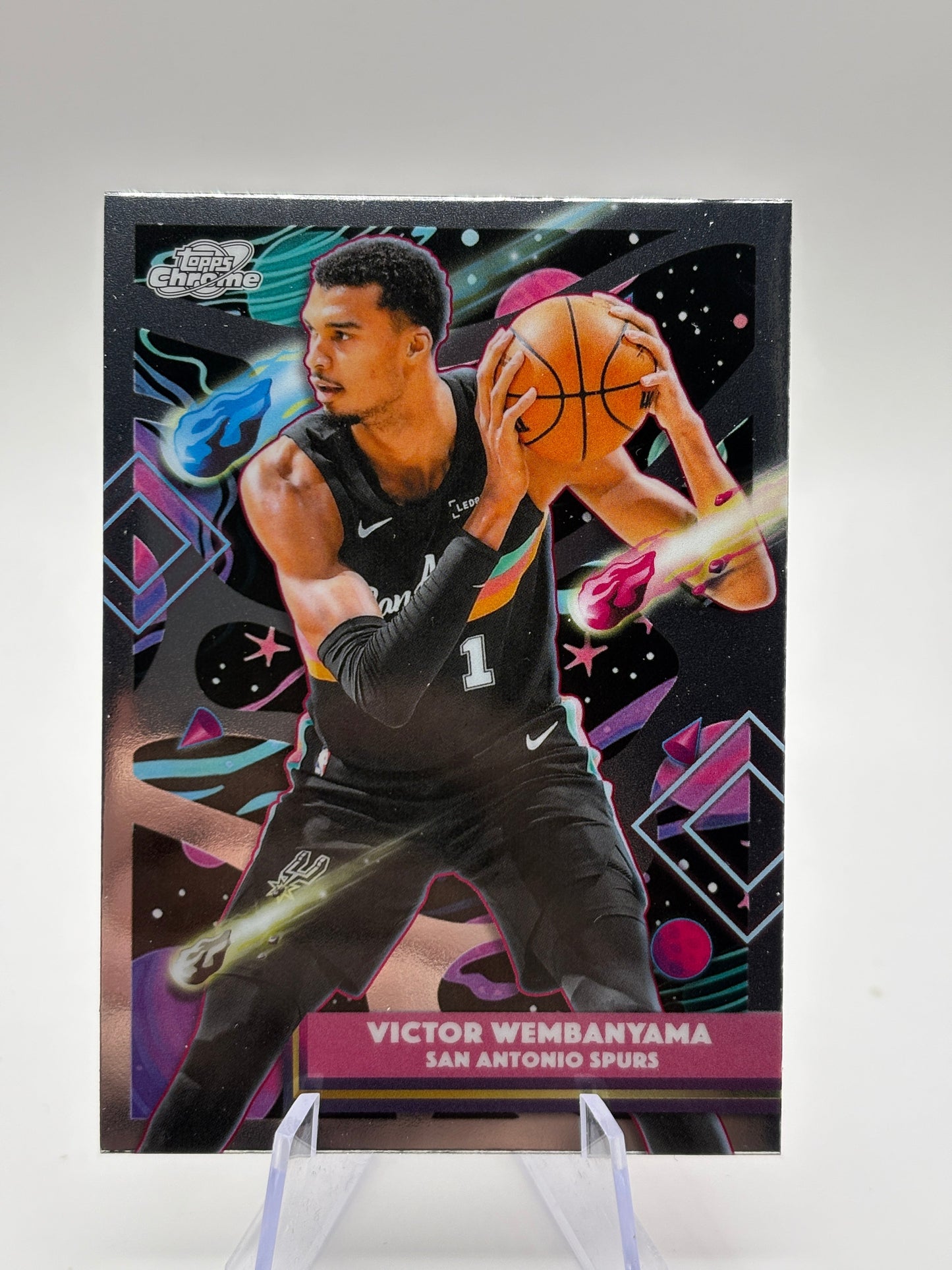 Topps Chrome Cosmic 2025-26 Victor Wembanyama #149 San Antonio Spurs FRENLY BRICKS - Open 7 Days