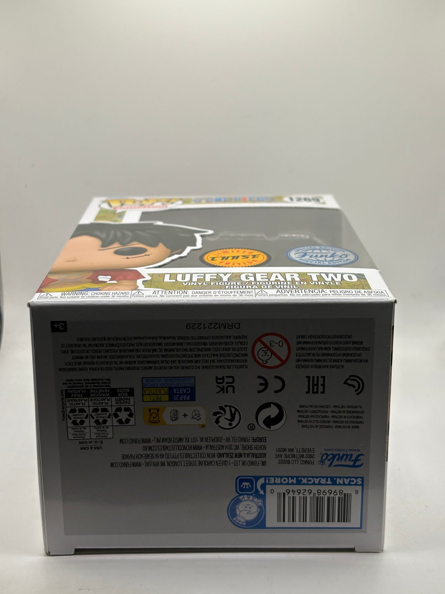 Funko POP! Animation One Piece #1269 Luffy Gear Two Limited Chase Edition (1)