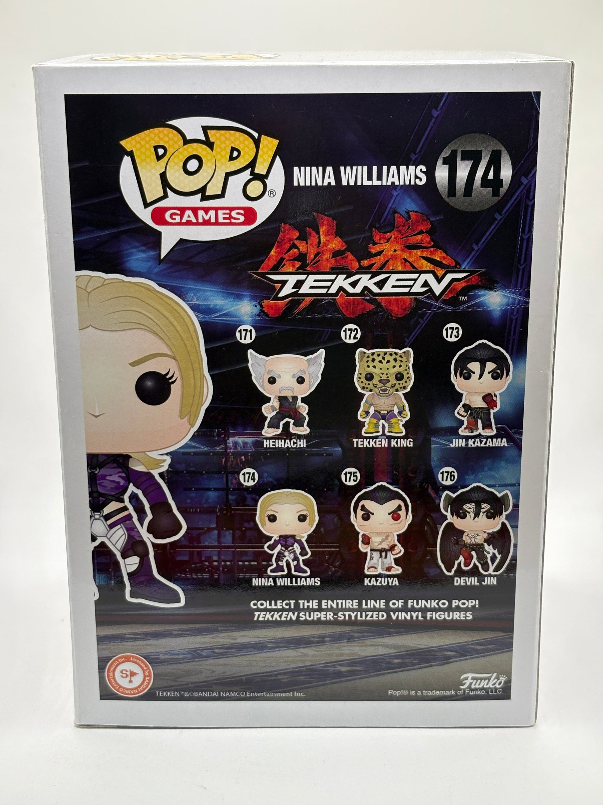 Funko POP! Games Tekken #174 Nina Williams Vinyl Figure FRENLY BRICKS - Open 7 Days