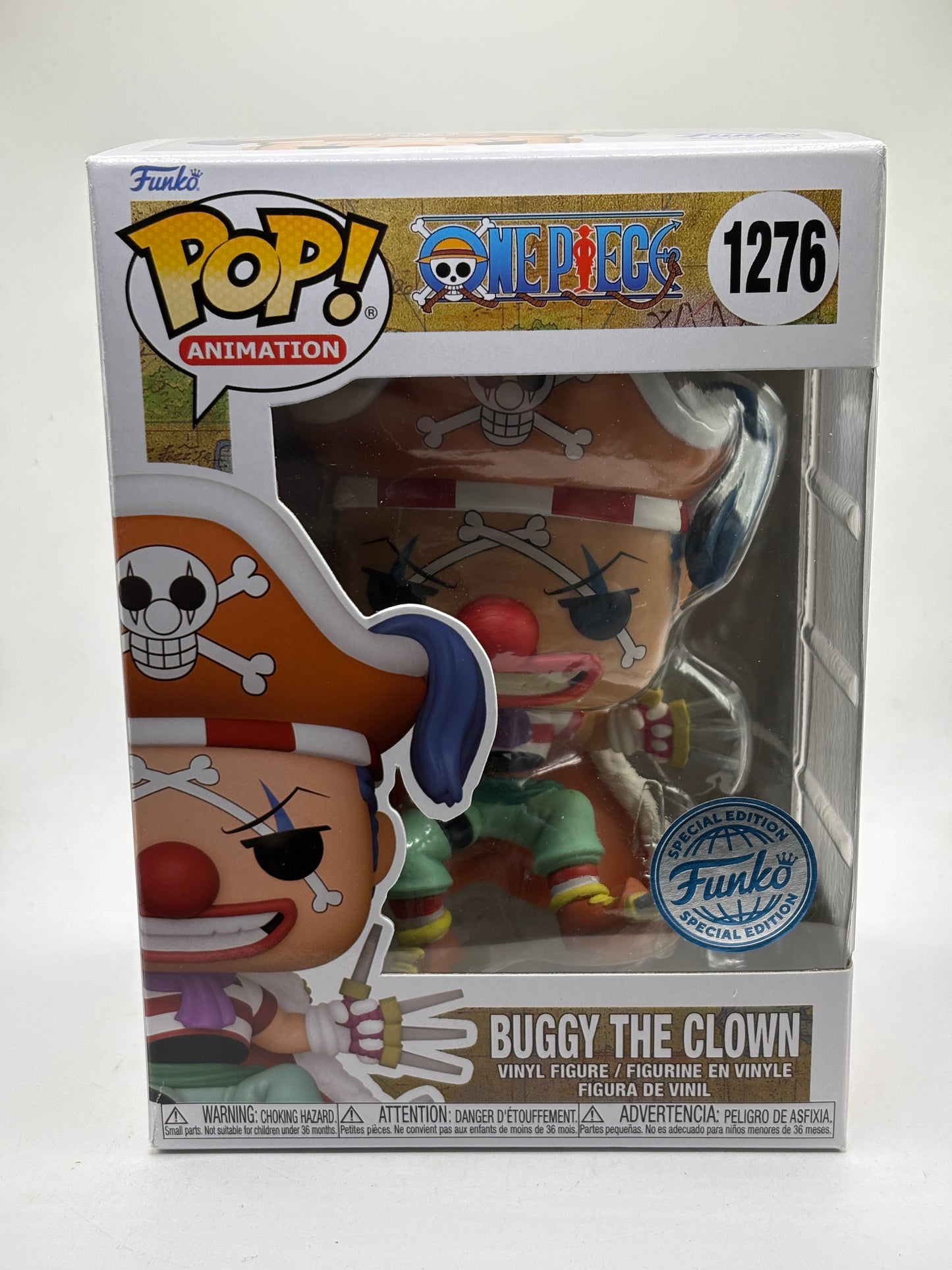 Funko POP! Animation One Piece #1276 Buggy The Clown Special Edition