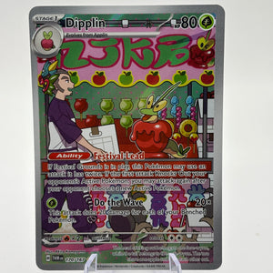 Pokemon TCG Twilight Masquerade- Dipplin 170/167 Illustration Rare NM FRENLY BRICKS - Open 7 Days