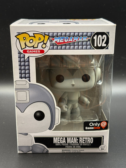 Funko POP! Games Mega Man #102 Mega Man: Retro Game Stop Exclusive FRENLY BRICKS - Open 7 Days