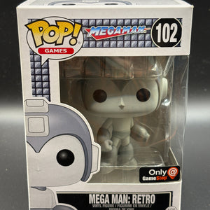 Funko POP! Games Mega Man #102 Mega Man: Retro Game Stop Exclusive FRENLY BRICKS - Open 7 Days