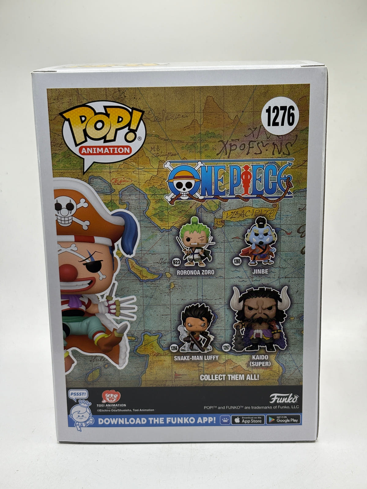 Funko POP! Animation One Piece #1276 Buggy The Clown, photo 3 image 3