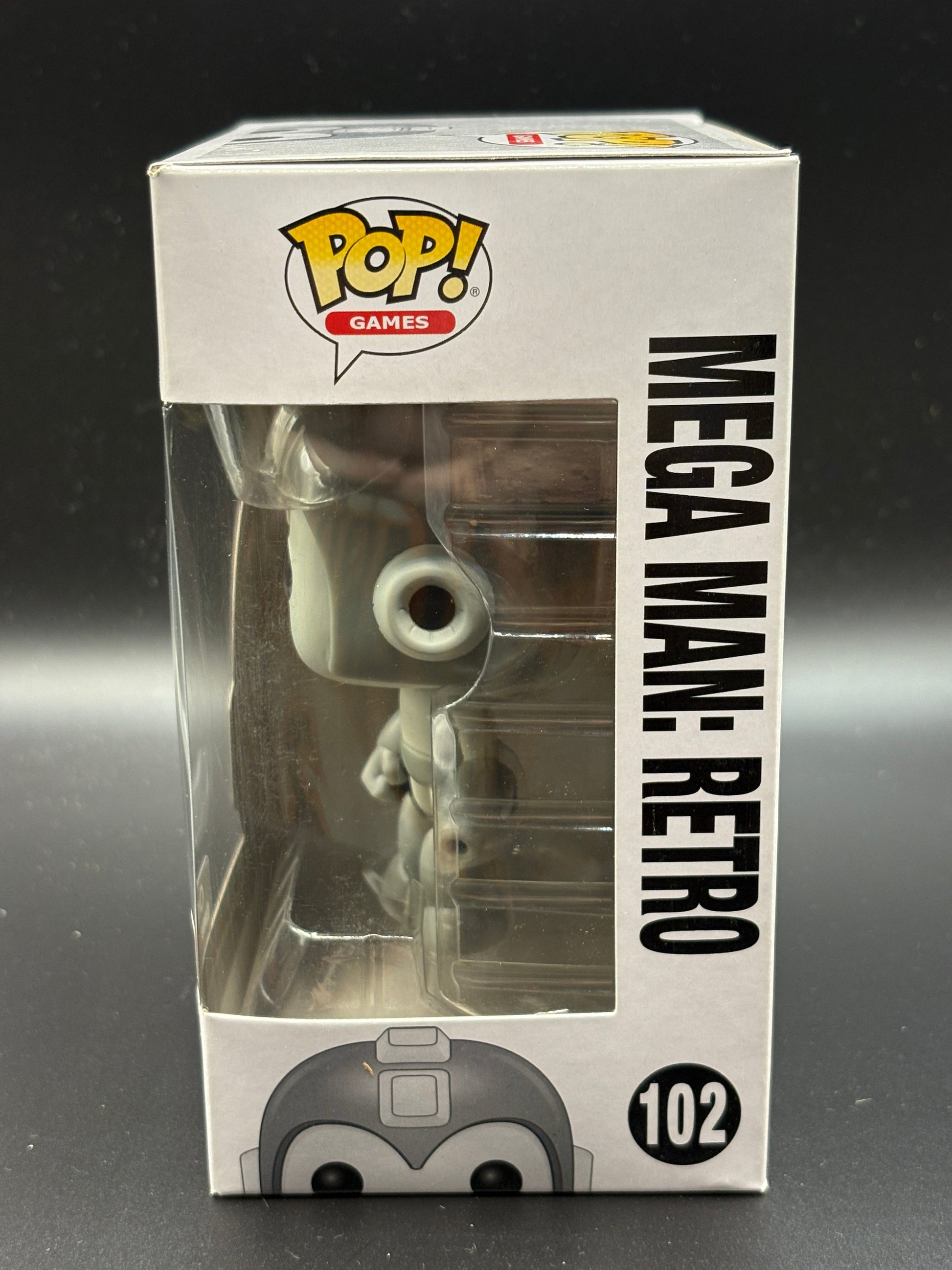 Funko POP! Games Mega Man #102 Mega Man: Retro Game Stop Exclusive FRENLY BRICKS - Open 7 Days