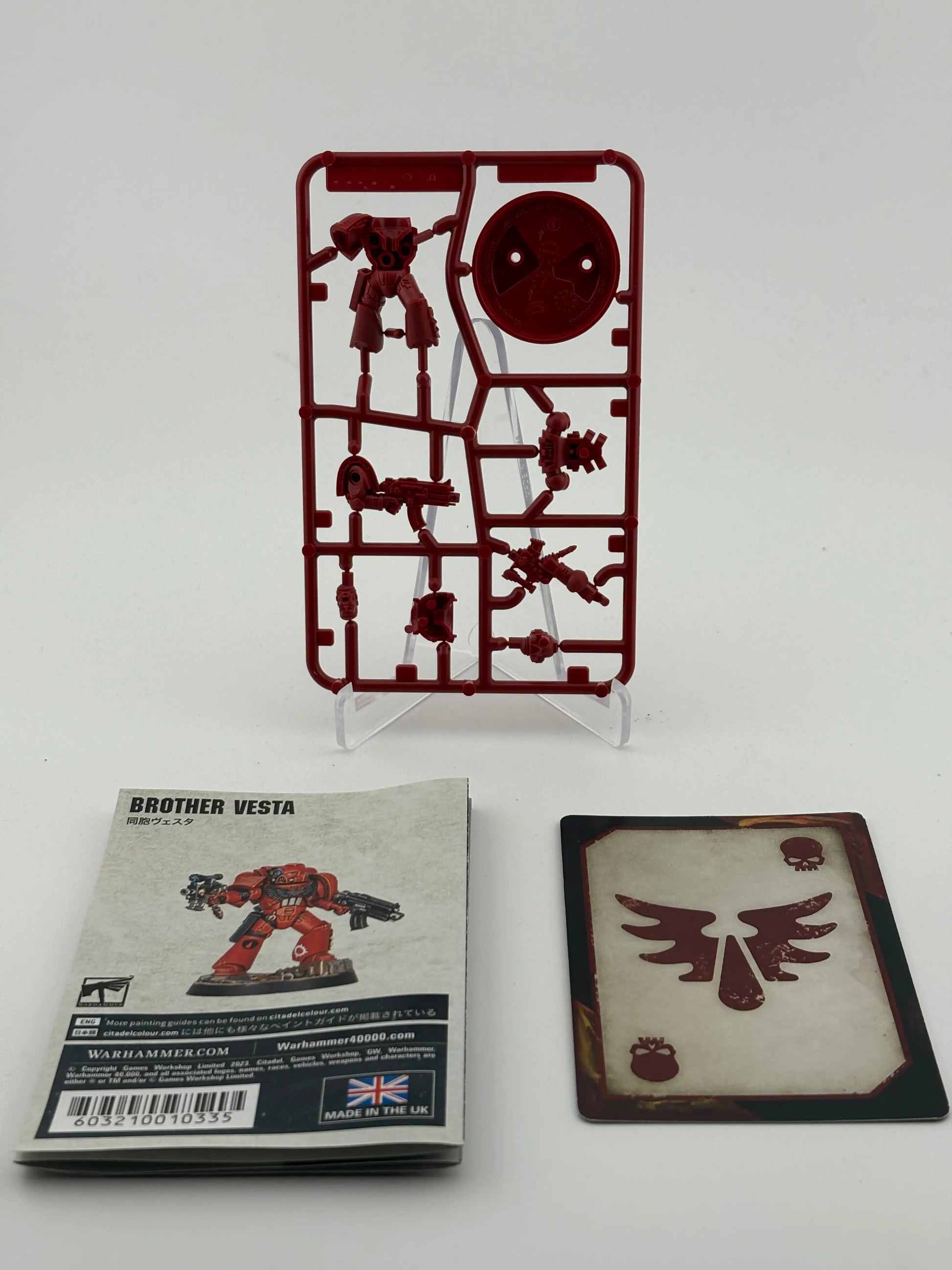 Warhammer 40K Space Marine Heroes Blood Angels Collection 2 - Brother Vesta FRENLY BRICKS - Open 7 Days