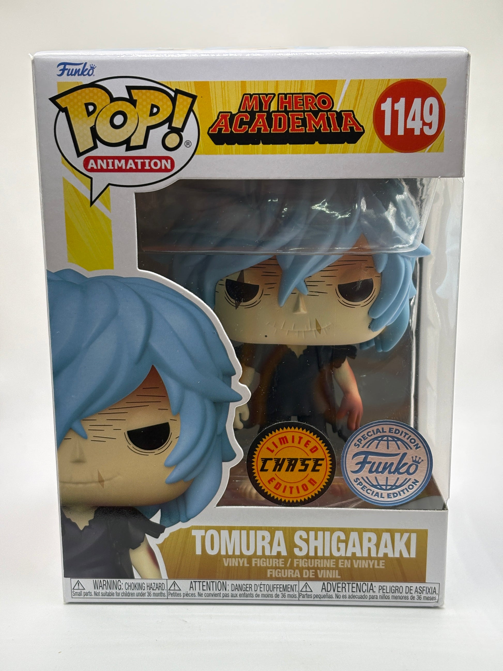 Funko POP! Animation My Hero Academia #1149 Tomura Shigaraki Limited Chase FRENLY BRICKS - Open 7 Days