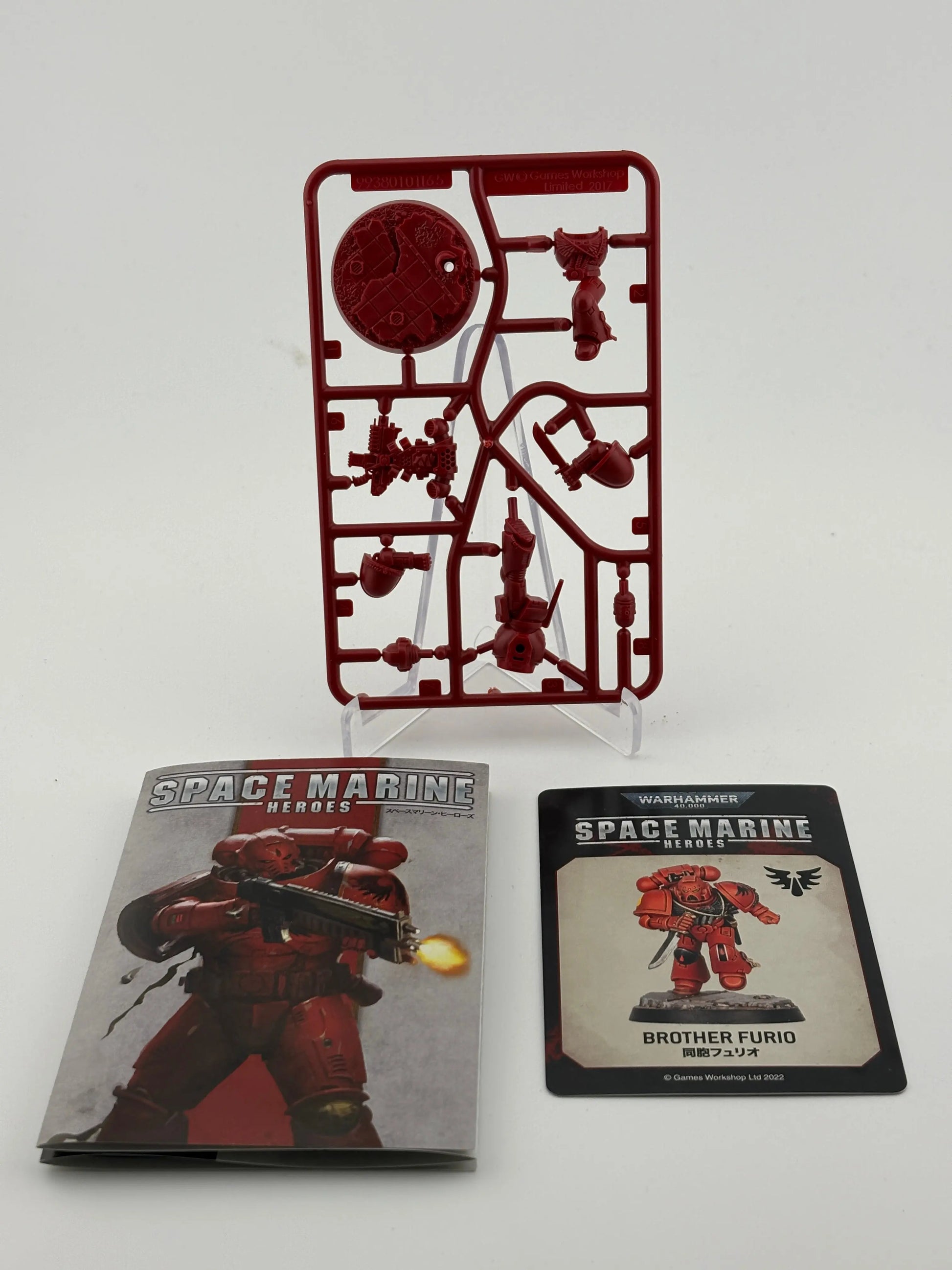 Warhammer 40K Space Marine Heroes Blood Angels Collection 2 - Brother Furio FRENLY BRICKS - Open 7 Days