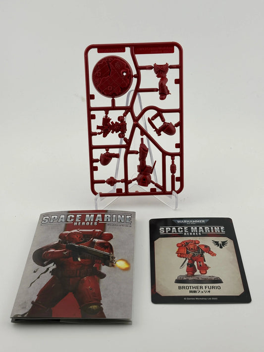 Warhammer 40K Space Marine Heroes Blood Angels Collection 2 - Brother Furio FRENLY BRICKS - Open 7 Days