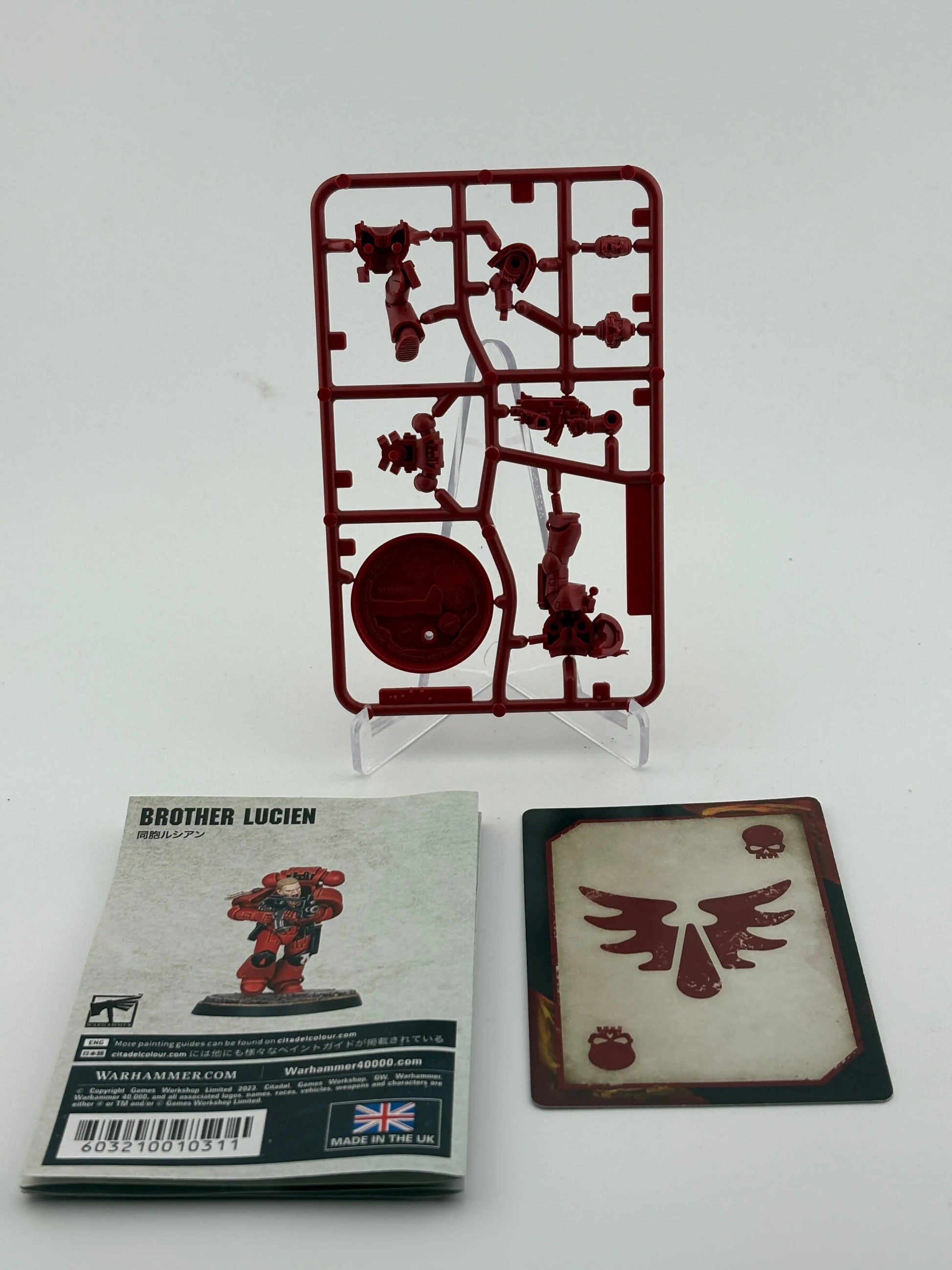 Warhammer 40K Space Marine Heroes Blood Angels Collection 2 - Brother Lucien FRENLY BRICKS - Open 7 Days