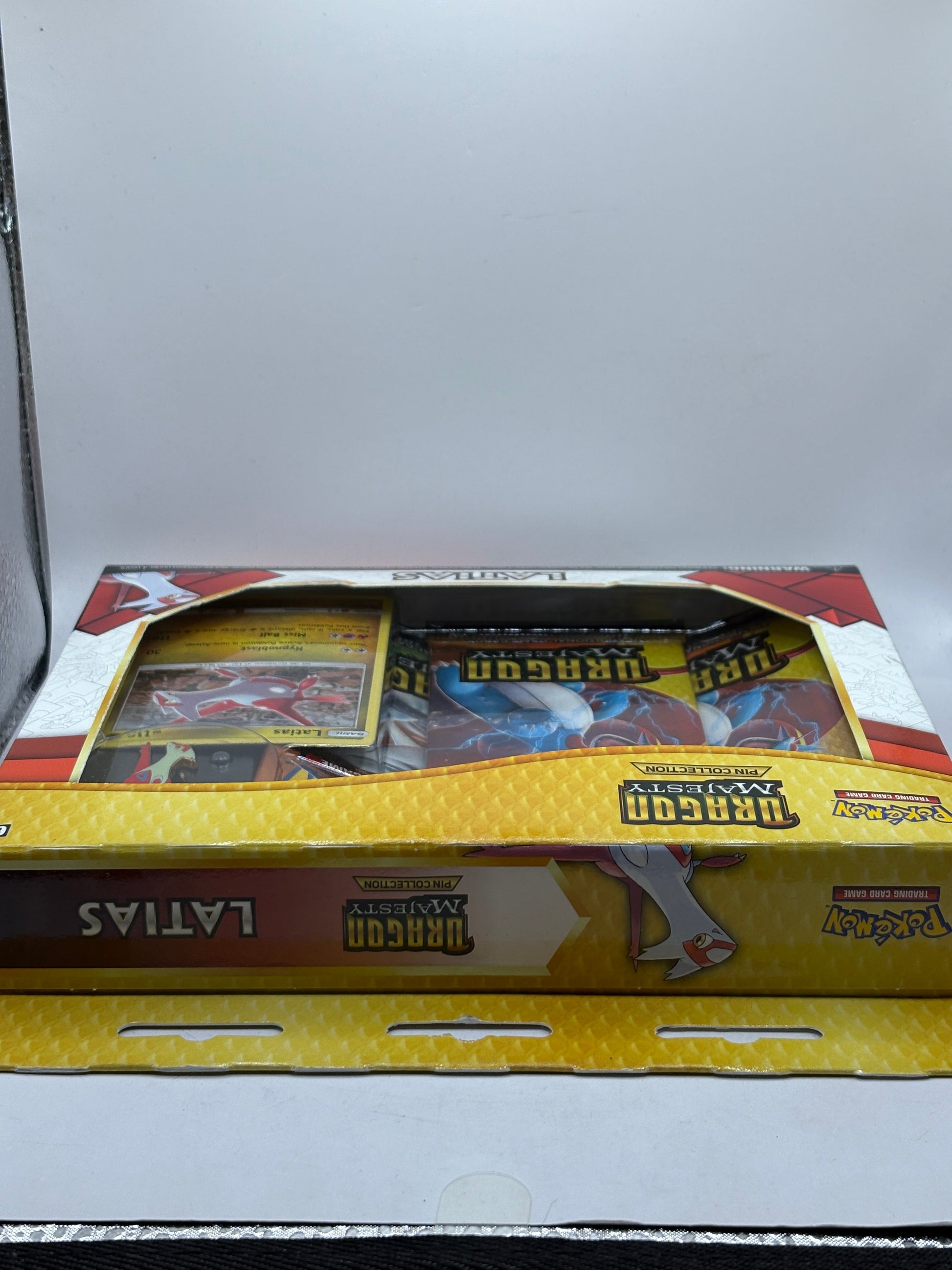 Pokemon TCG Sun & Moon Dragon Majesty Latias Pin Collection Box Factory Sealed FRENLY BRICKS - Open 7 Days