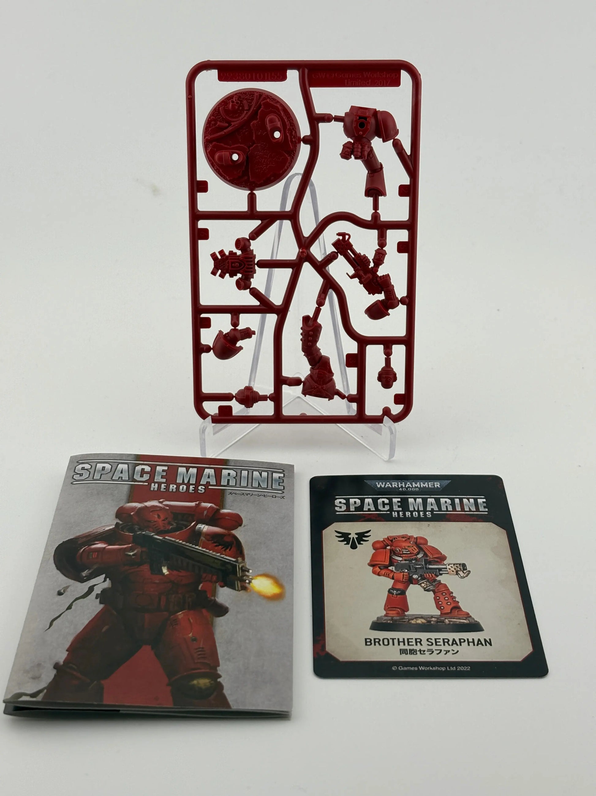 Warhammer 40K Space Marine Heroes Blood Angels Collection 2 - Brother Seraphan FRENLY BRICKS - Open 7 Days