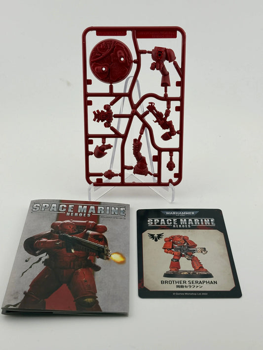 Warhammer 40K Space Marine Heroes Blood Angels Collection 2 - Brother Seraphan FRENLY BRICKS - Open 7 Days