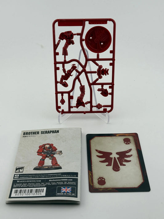 Warhammer 40K Space Marine Heroes Blood Angels Collection 2 - Brother Seraphan FRENLY BRICKS - Open 7 Days