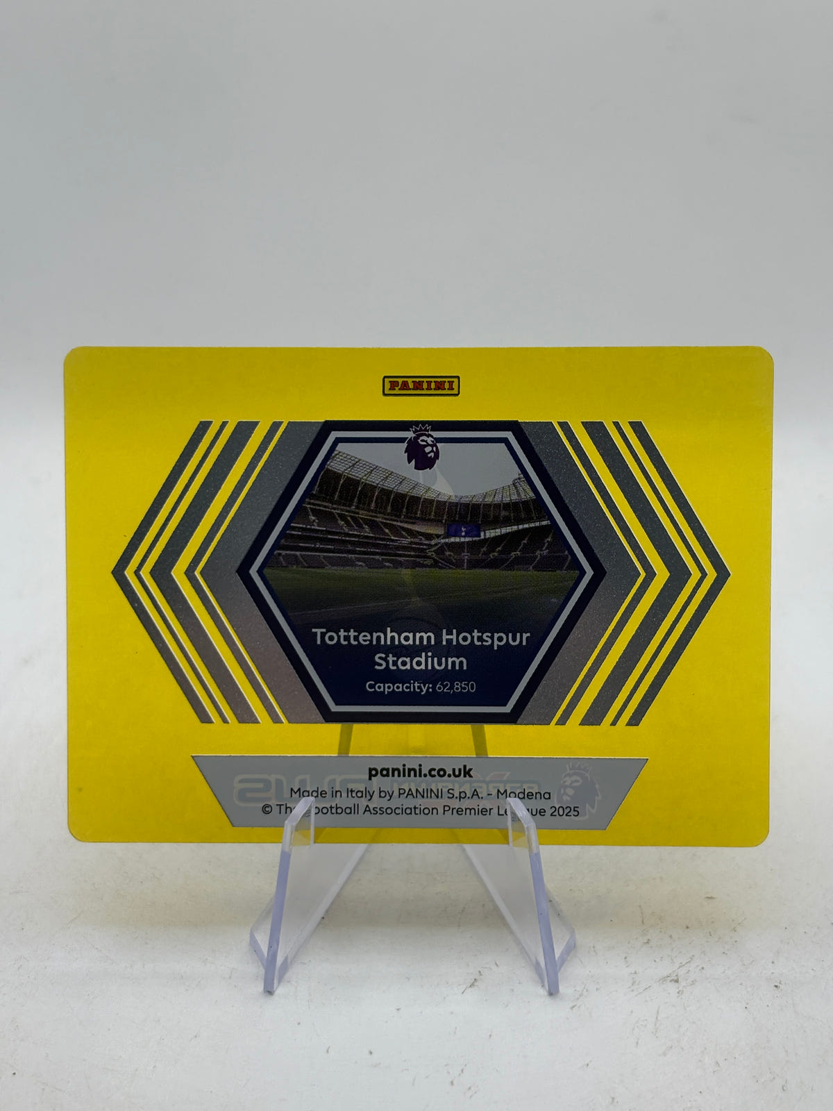 Panini 2025 Adrenalyn Plus Premier League - Tottenham Hotspur Club Badge 3/5 Gold image 2