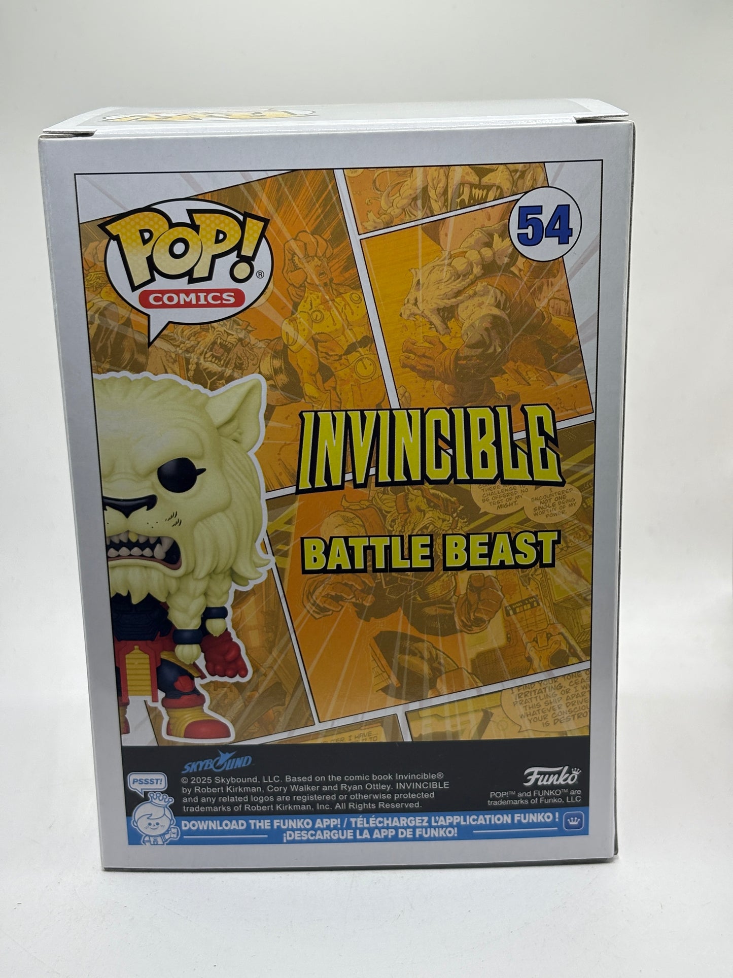 Funko POP! Comics Invincible #54 Battle Beast Limited Chase Edition