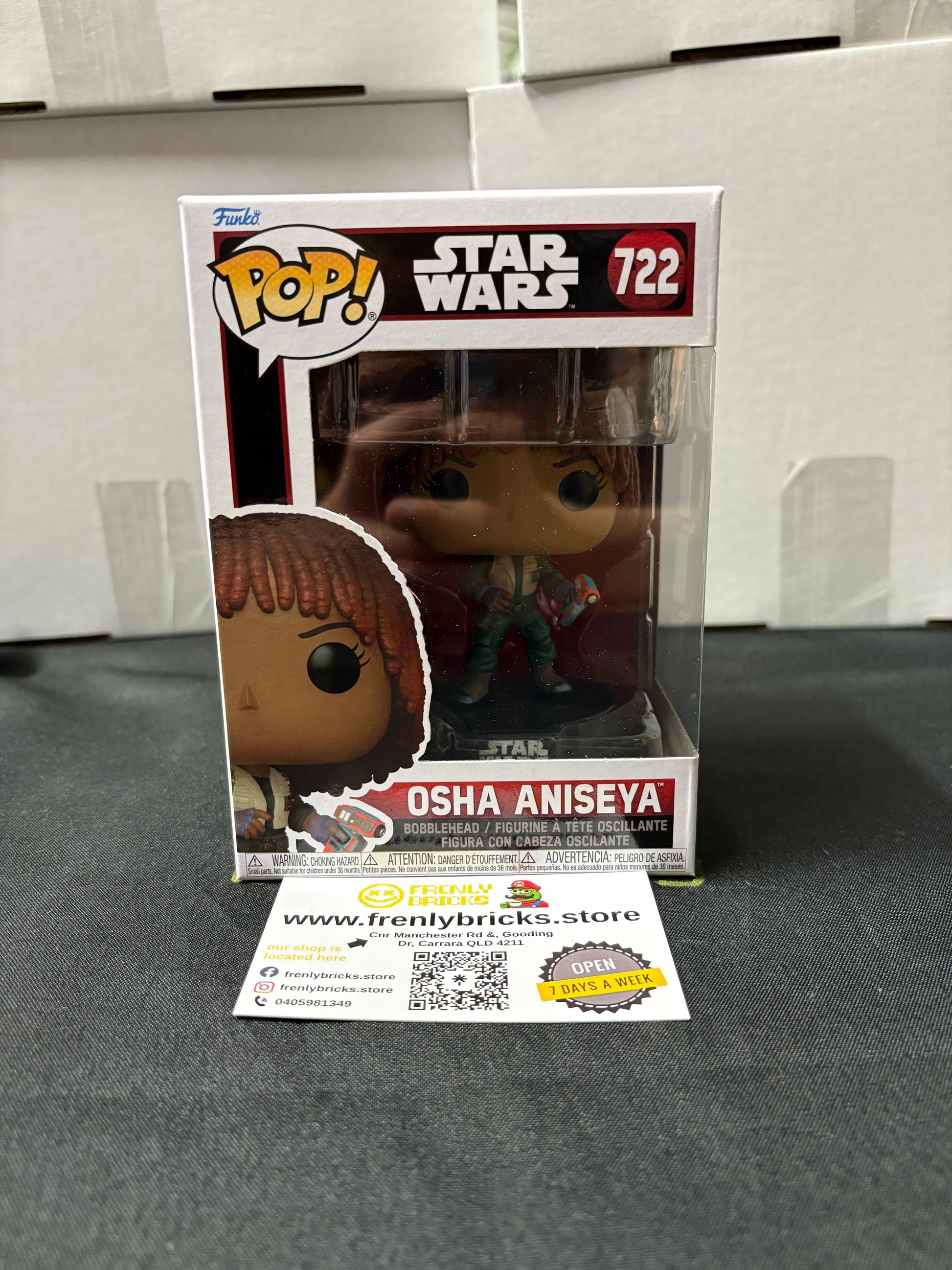 FUNKO Pop Vinyl Osha Aniseya #722 FRENLY BRICKS - Open 7 Days