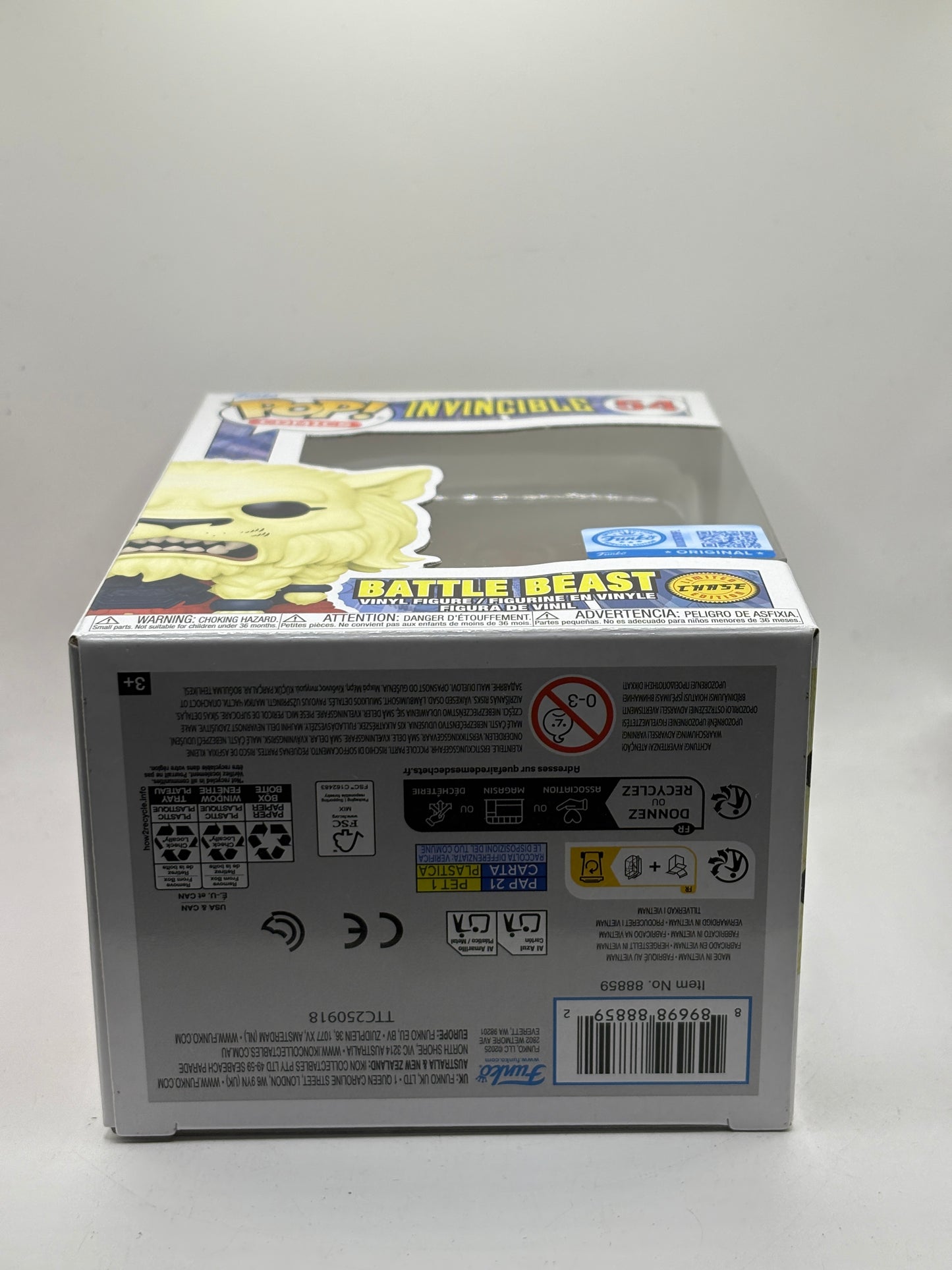 Funko POP! Comics Invincible #54 Battle Beast Limited Chase Edition