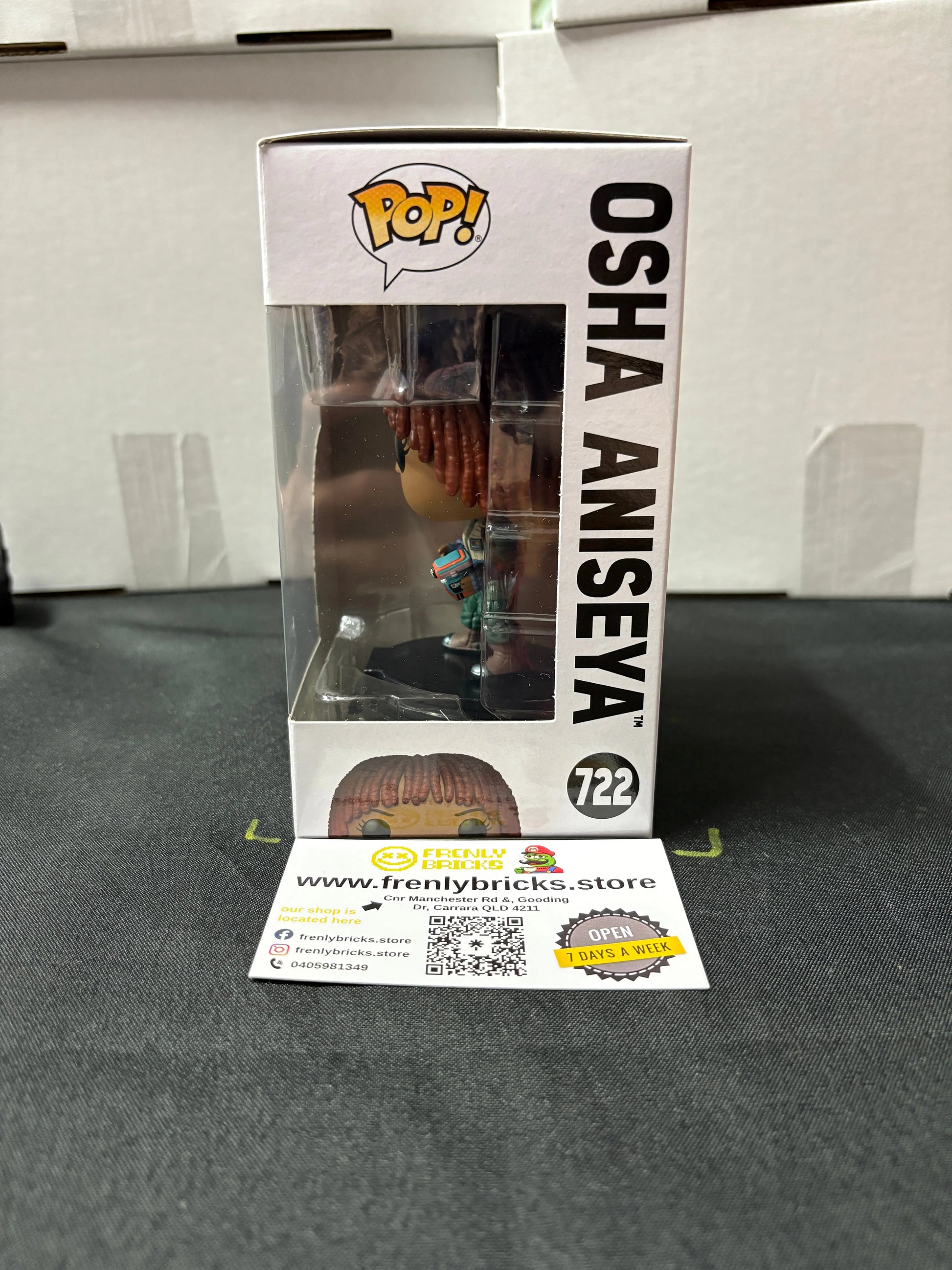 FUNKO Pop Vinyl Osha Aniseya #722 FRENLY BRICKS - Open 7 Days