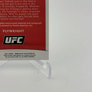 2021 Panini Immaculate UFC - MATT SCHNELL #101 - RC Rookie On-Card Auto /99 FRENLY BRICKS - Open 7 Days