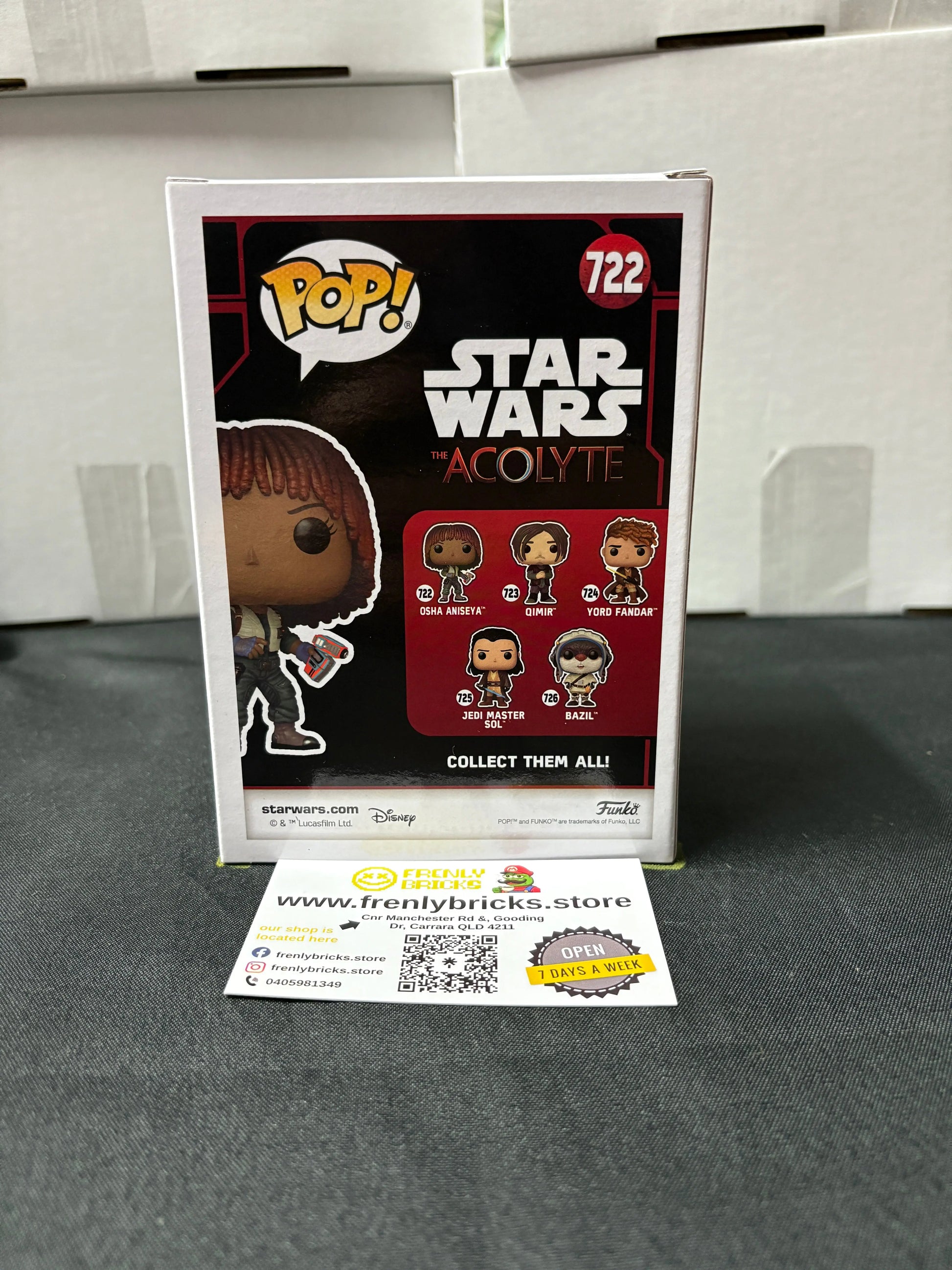 FUNKO Pop Vinyl Osha Aniseya #722 FRENLY BRICKS - Open 7 Days