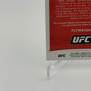 2021 Panini Immaculate UFC - MATT SCHNELL #101 - RC Rookie On-Card Auto /99 FRENLY BRICKS - Open 7 Days