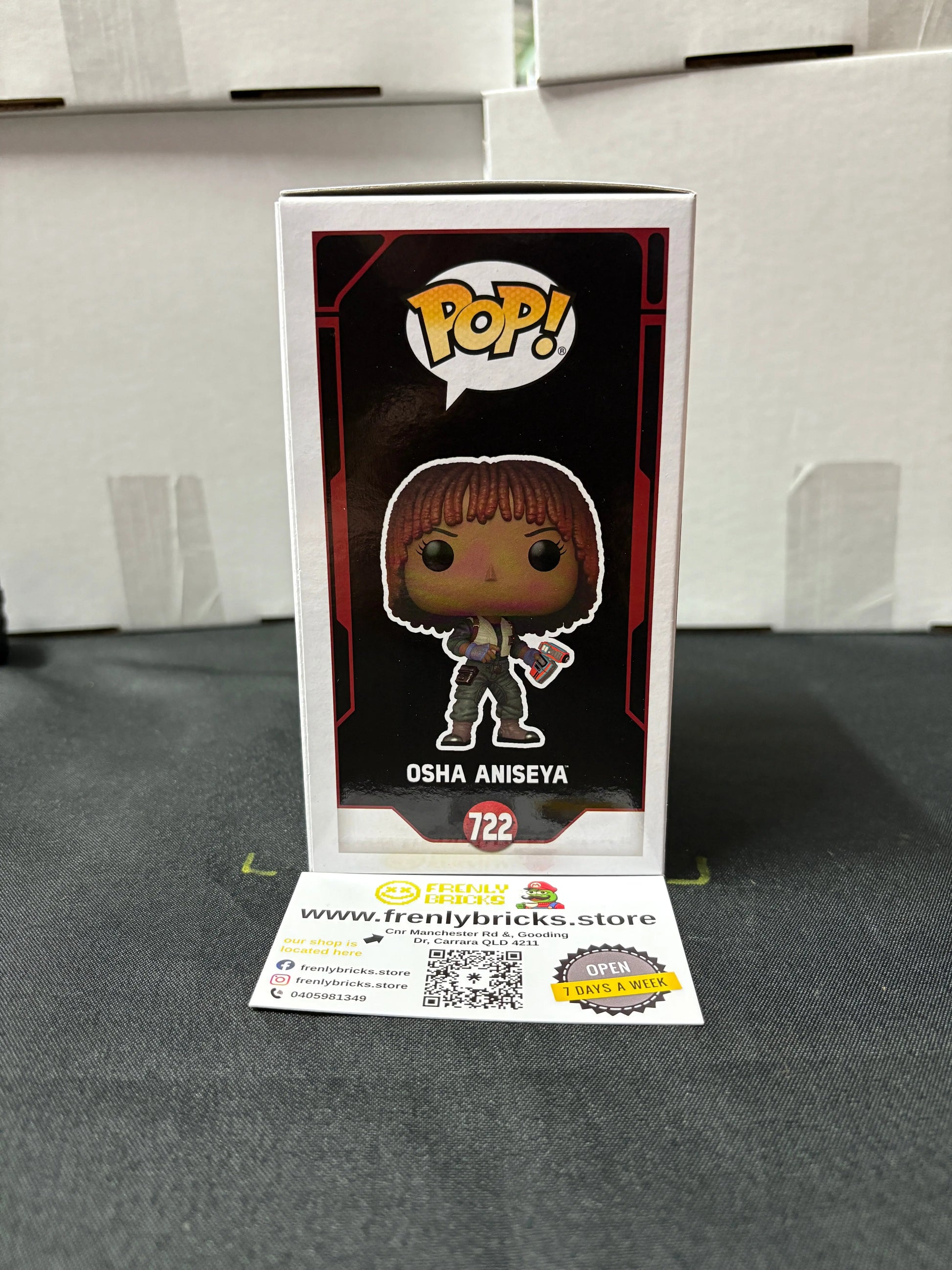 FUNKO Pop Vinyl Osha Aniseya #722 FRENLY BRICKS - Open 7 Days