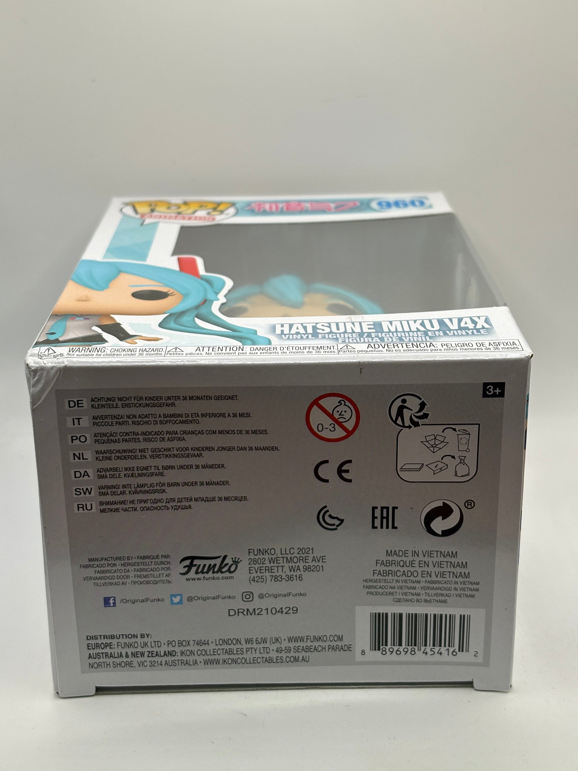 Funko POP! Animation Hatsune Miku V4X #960 Hatsune Miku V4X FRENLY BRICKS - Open 7 Days