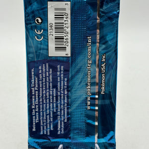 2005 Pokemon TCG EX Unseen Forces EMPTY Booster Pack Steelix OPEN FRENLY BRICKS - Open 7 Days
