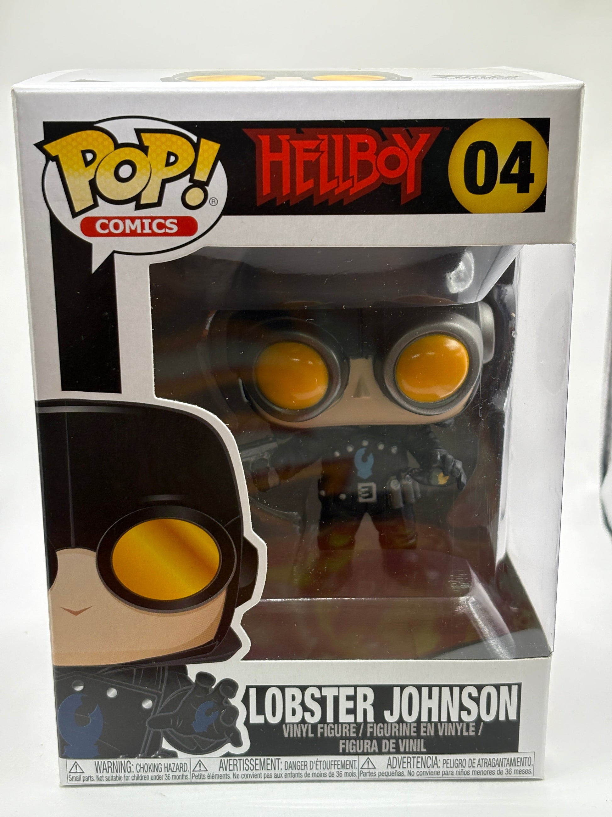 Funko POP! Comics Hellboy #04 Lobster Johnson Vinyl Figure FRENLY BRICKS - Open 7 Days