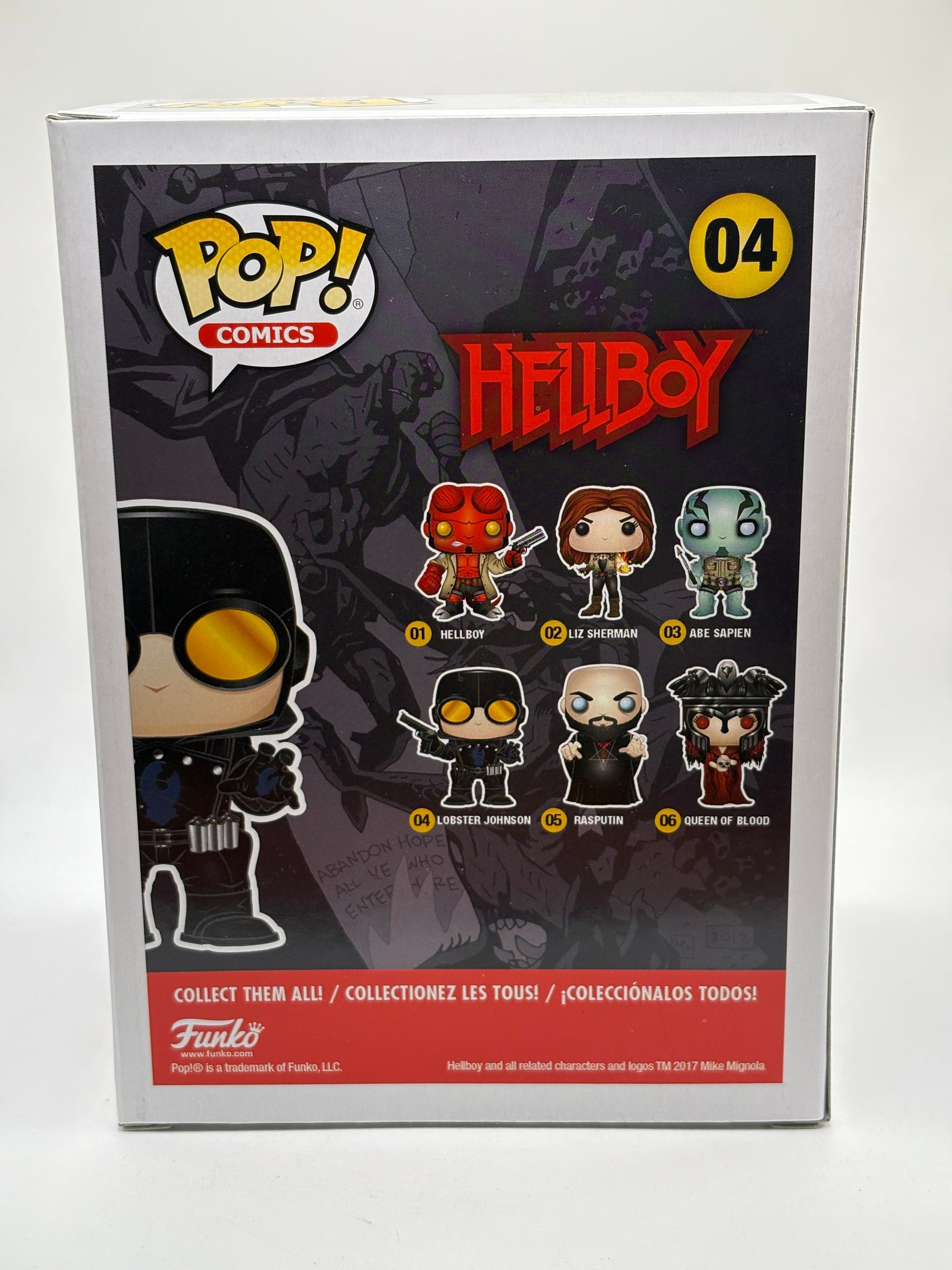 Funko POP! Comics Hellboy #04 Lobster Johnson Vinyl Figure FRENLY BRICKS - Open 7 Days