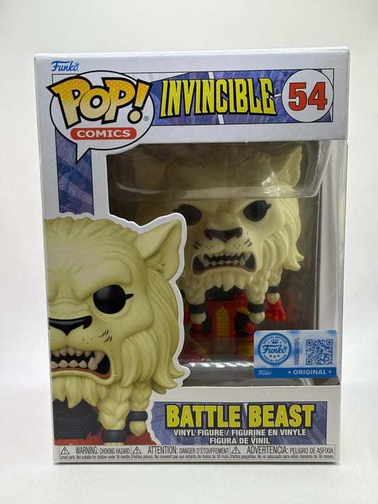 Funko POP! Comics Invincible #54 Battle Beast Vinyl