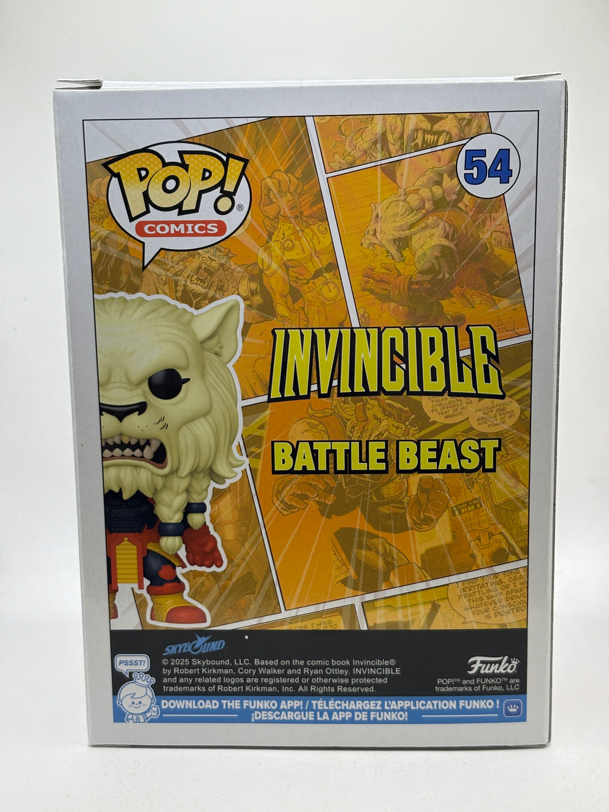 Funko POP! Comics Invincible #54 Battle Beast Vinyl, photo 3 image 3