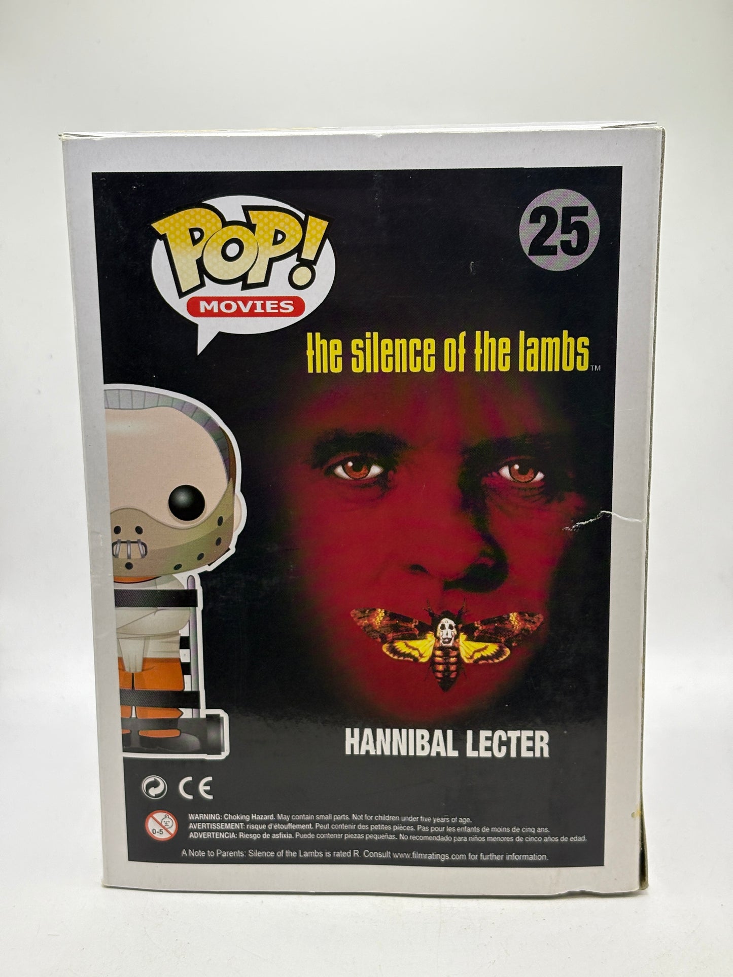 Funko POP! Movies The Silence of the Lambs #25 Hannibal Lecter Vinyl Figure Damage