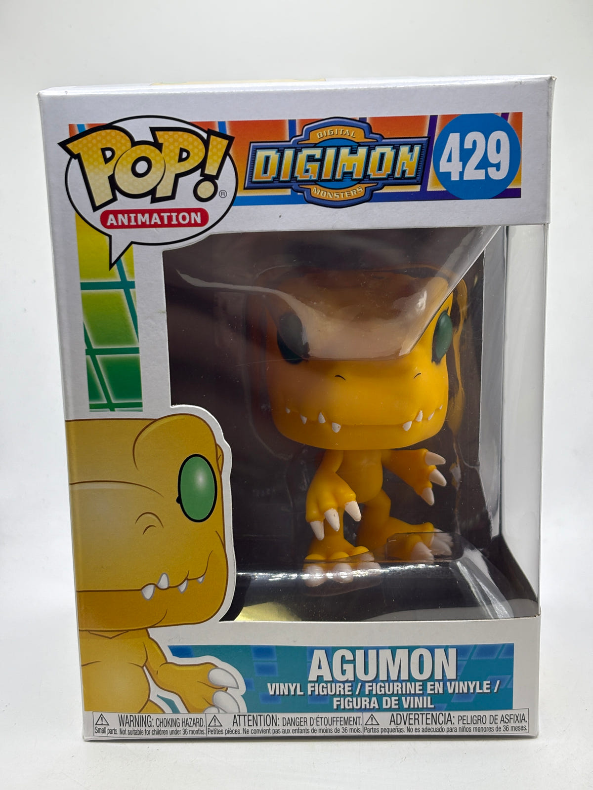 Funko POP! Animation Digimon #429 Agumon Vinyl Figure image 1