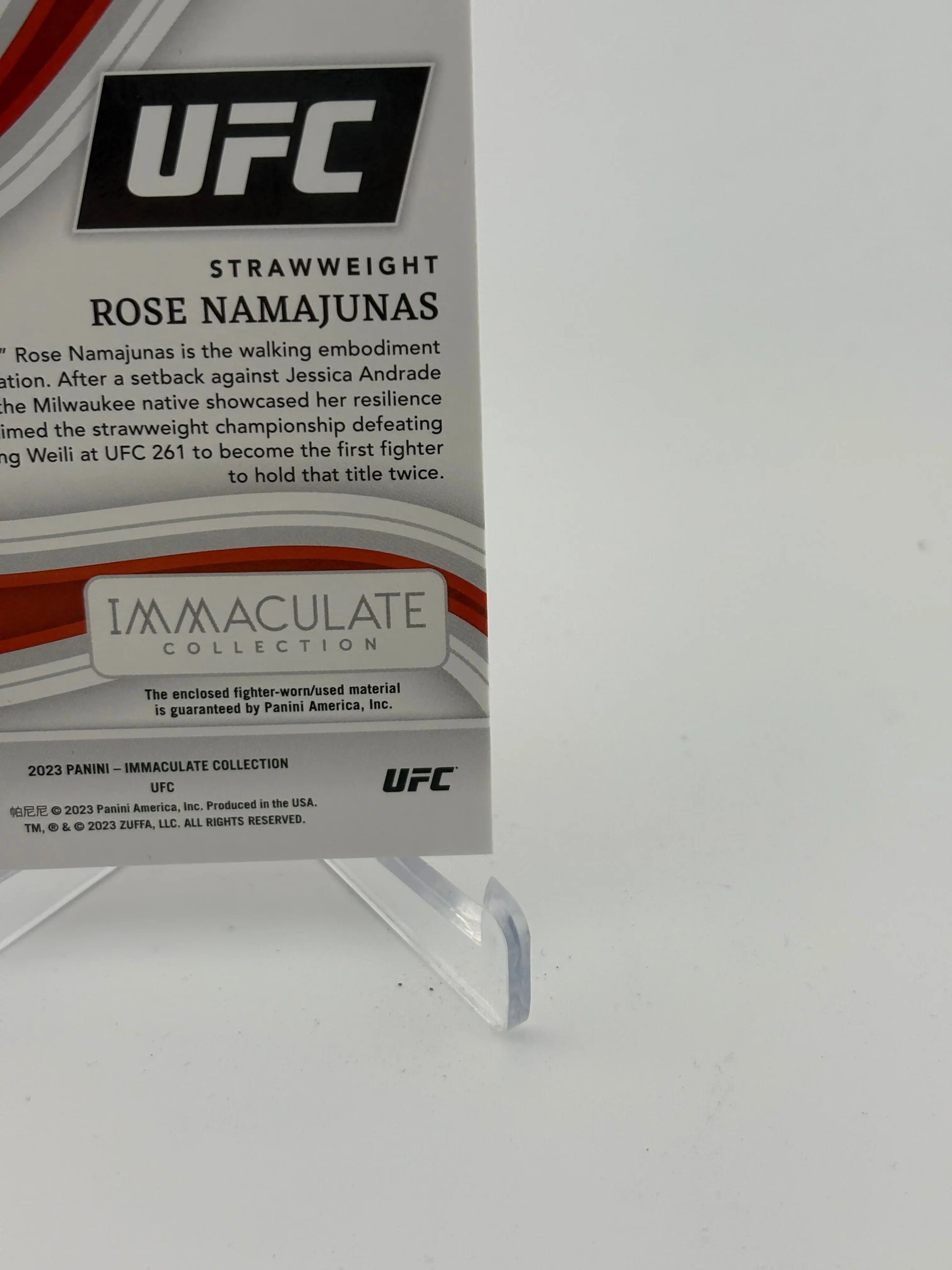 2023 Immaculate Collection UFC Michael Bisping Milestones Auto Autograph #/99 FRENLY BRICKS - Open 7 Days
