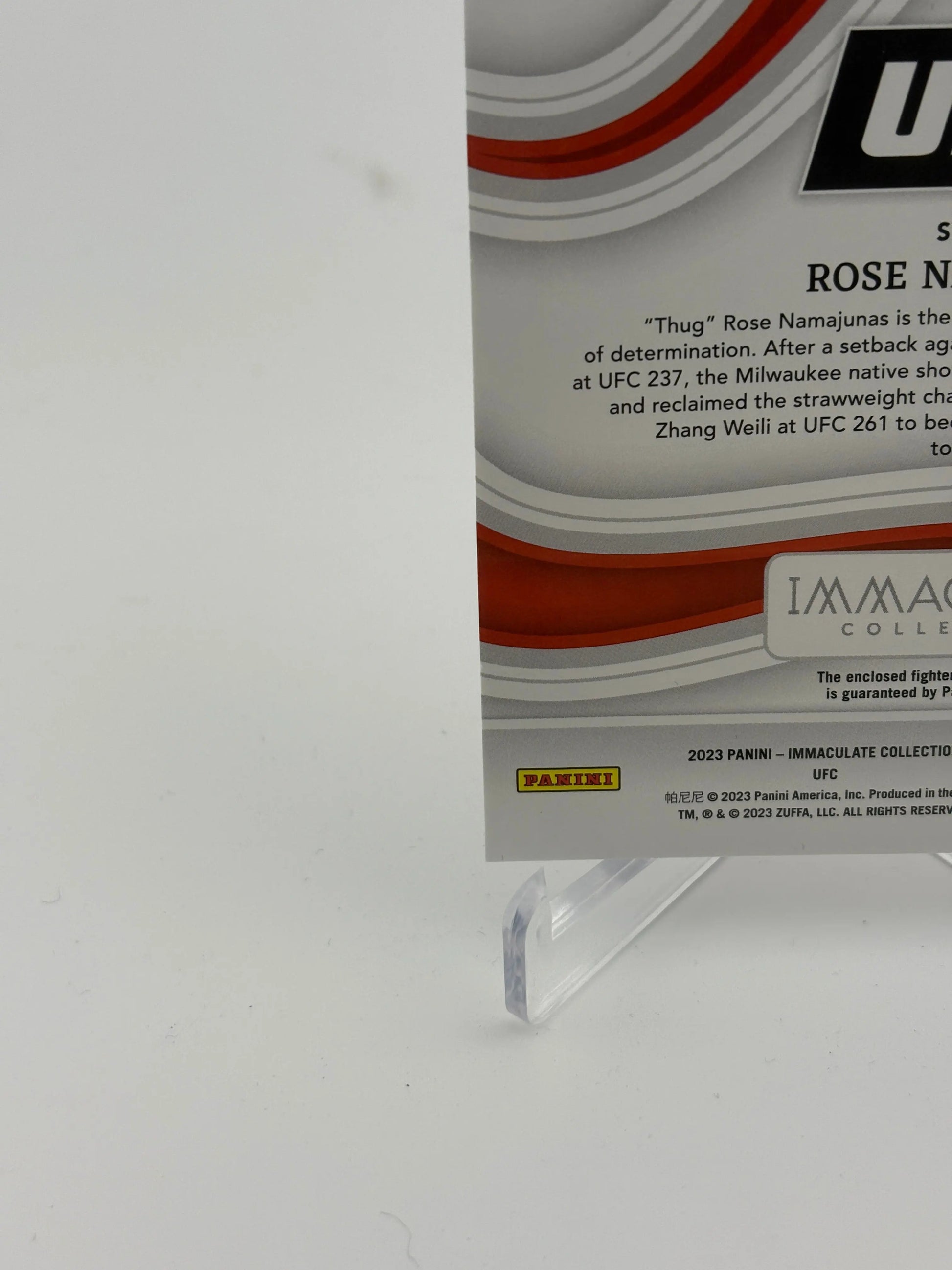 2023 Immaculate Collection UFC Michael Bisping Milestones Auto Autograph #/99 FRENLY BRICKS - Open 7 Days