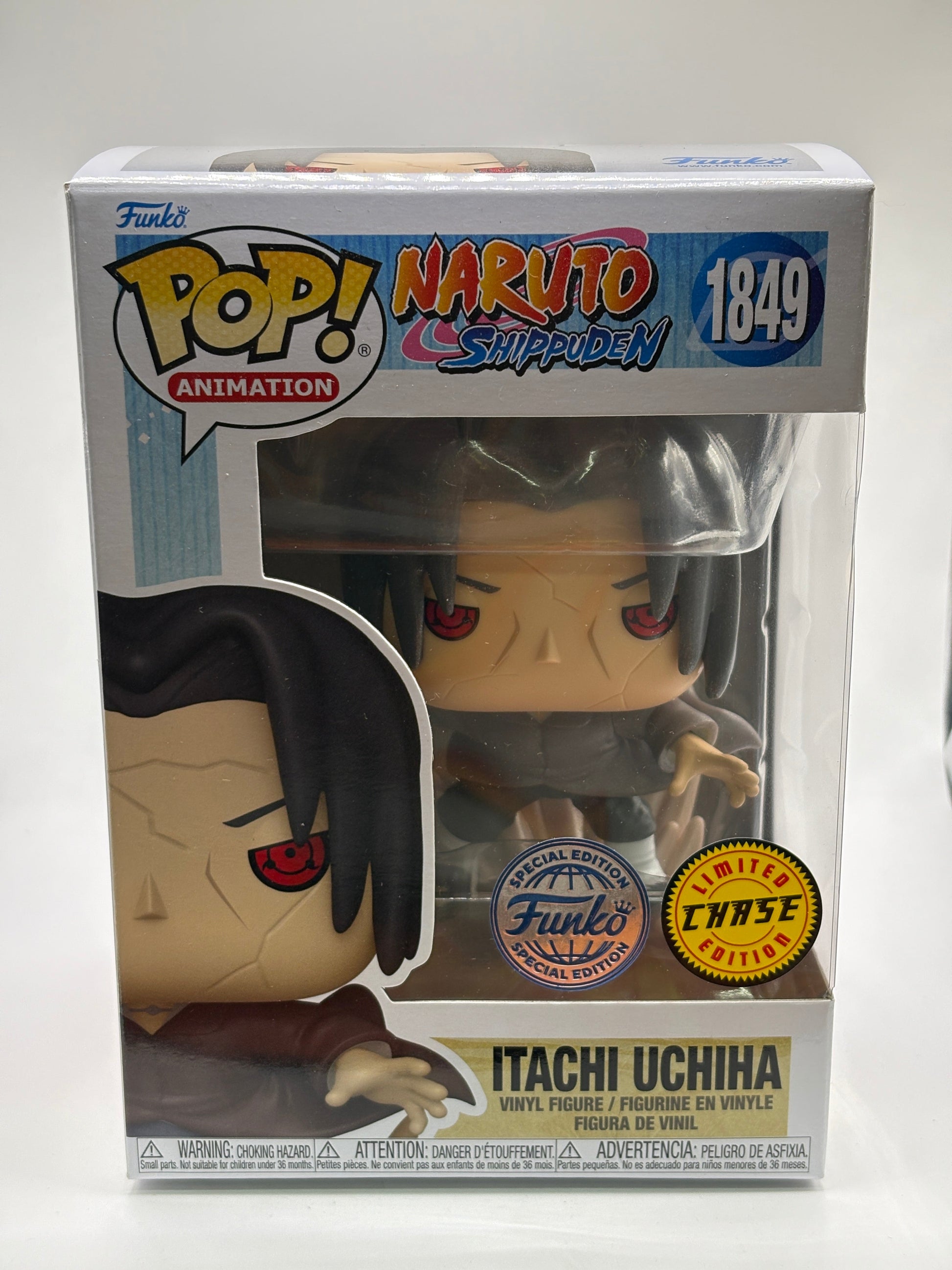 Funko POP! Animation Naruto Shippuden #1849 Itachi Uchiha Limited Chase SE FRENLY BRICKS - Open 7 Days