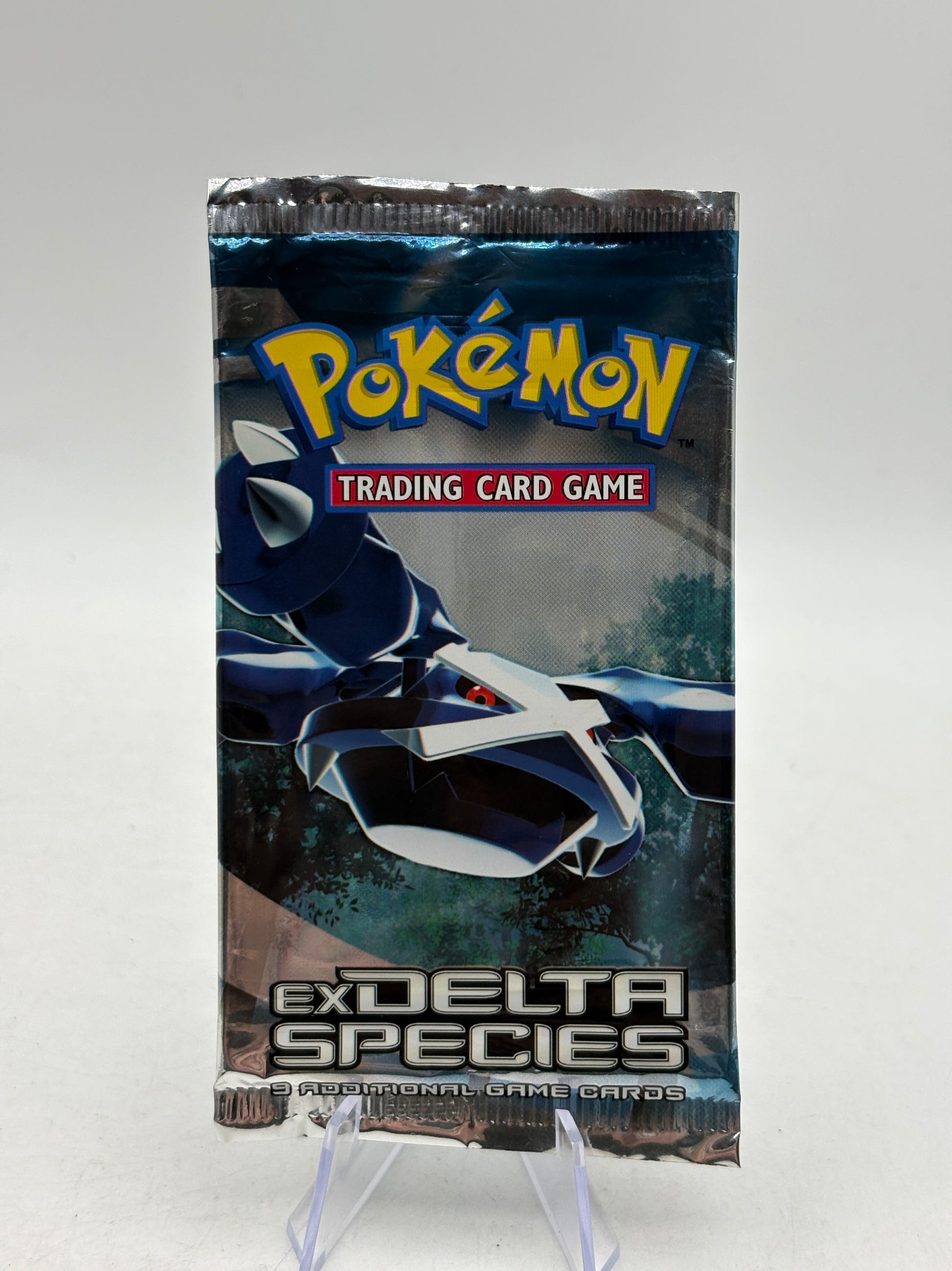 Pokemon TCG EX Delta Species EMPTY Booster Pack Metagross OPEN FRENLY BRICKS - Open 7 Days image 1