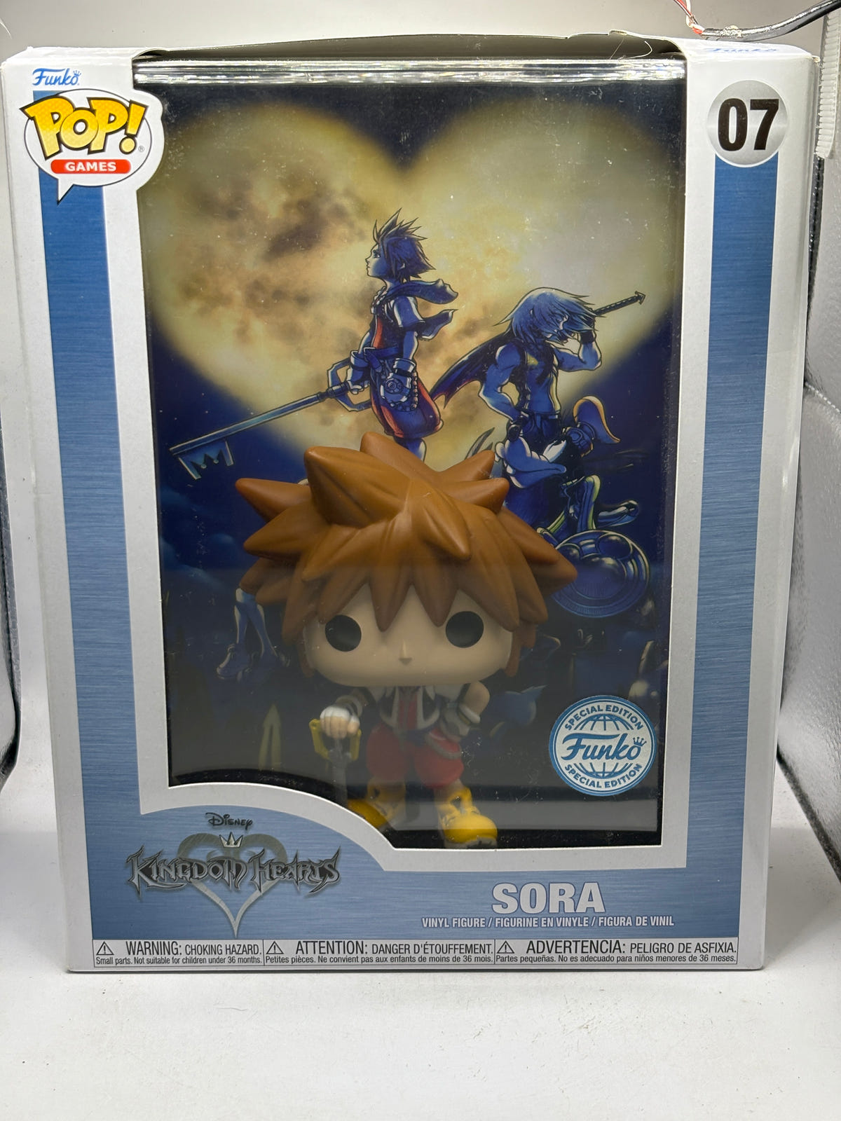 Funko POP! Games Kingdom Hearts #07 Sora Vinyl Figure Special Edition image 1